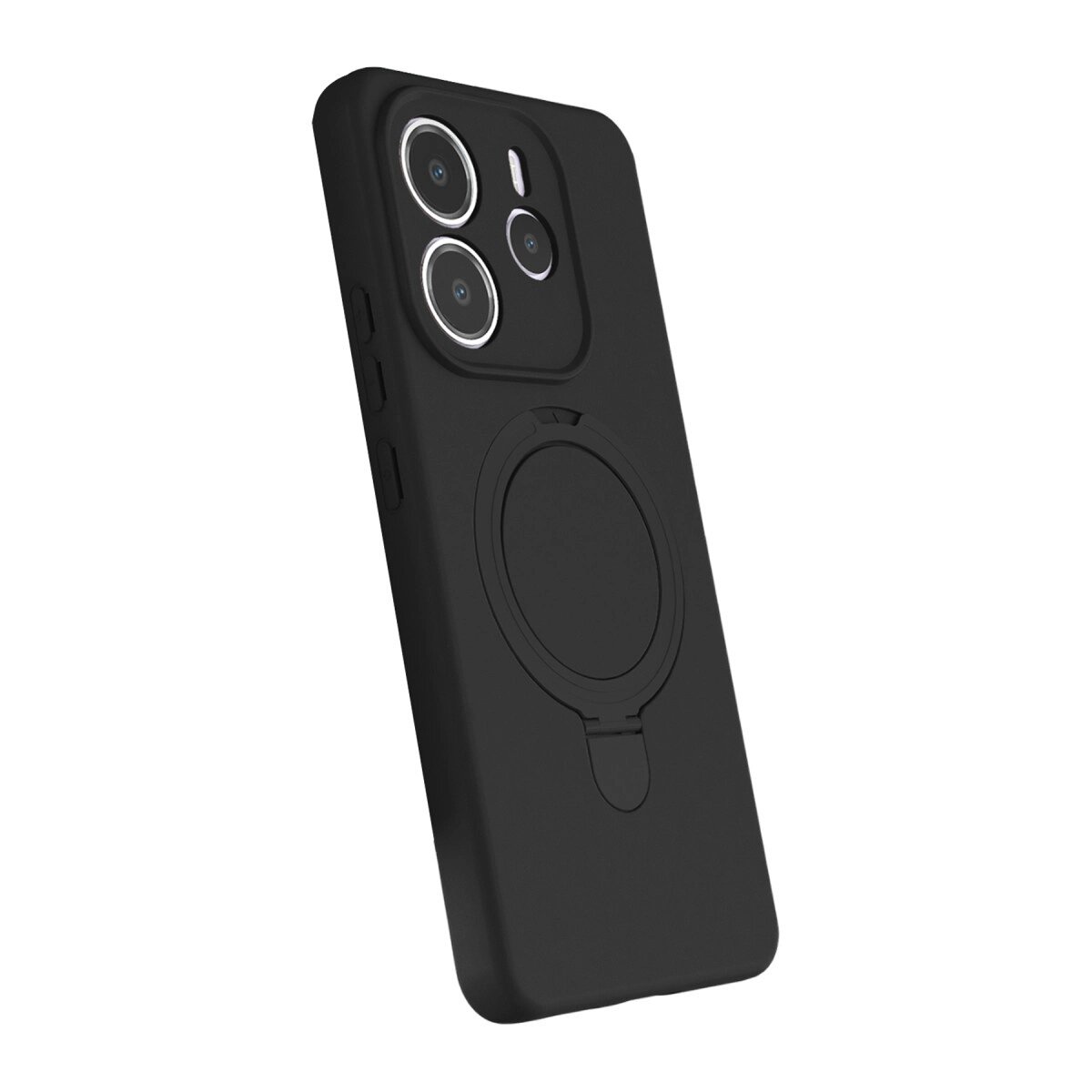 Xiaomi Redmi Note 14 4g Regal Magsafe Standlı Kapak - Siyah Xiaomi Redmi Note 14 4g Regal Magsafe Standlı Kapak - Siyah