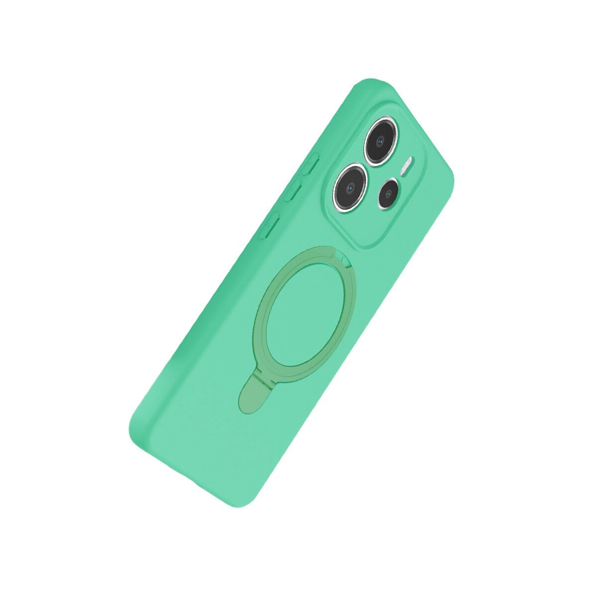 Xiaomi Redmi Note 14 4g Regal Magsafe Standlı Kapak - Yeşil Xiaomi Redmi Note 14 4g Regal Magsafe Standlı Kapak - Yeşil