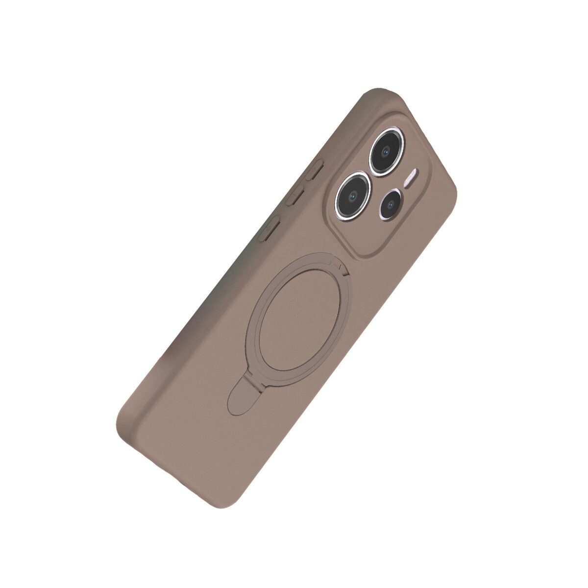 Xiaomi Redmi Note 14 4g Regal Magsafe Standlı Kapak - Çöl Titanyum Xiaomi Redmi Note 14 4g Regal Magsafe Standlı Kapak - Çöl Titanyum