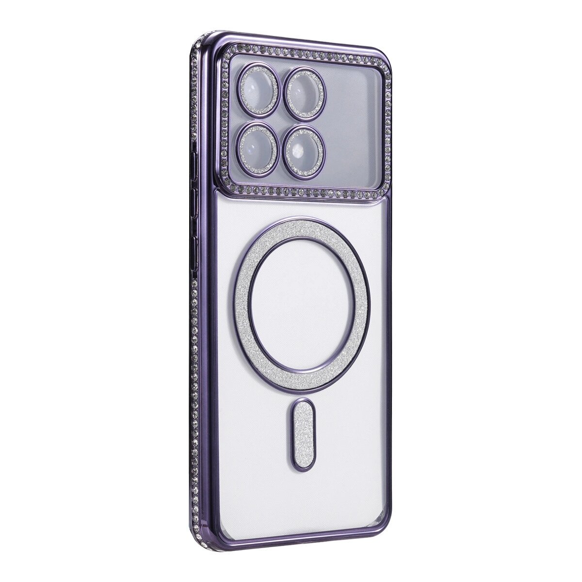 Xiaomi Poco X6 Pro Joke Simli Magneticsafe Kılıf - Derin Mor Xiaomi Poco X6 Pro Joke Simli Magneticsafe Kılıf - Derin Mor