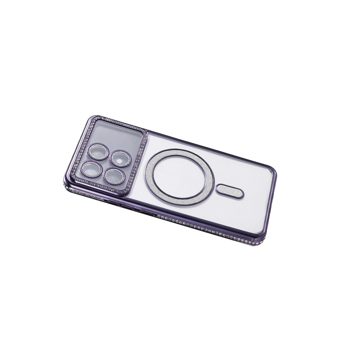 Xiaomi Poco X6 Pro Joke Simli Magneticsafe Kılıf - Derin Mor Xiaomi Poco X6 Pro Joke Simli Magneticsafe Kılıf - Derin Mor