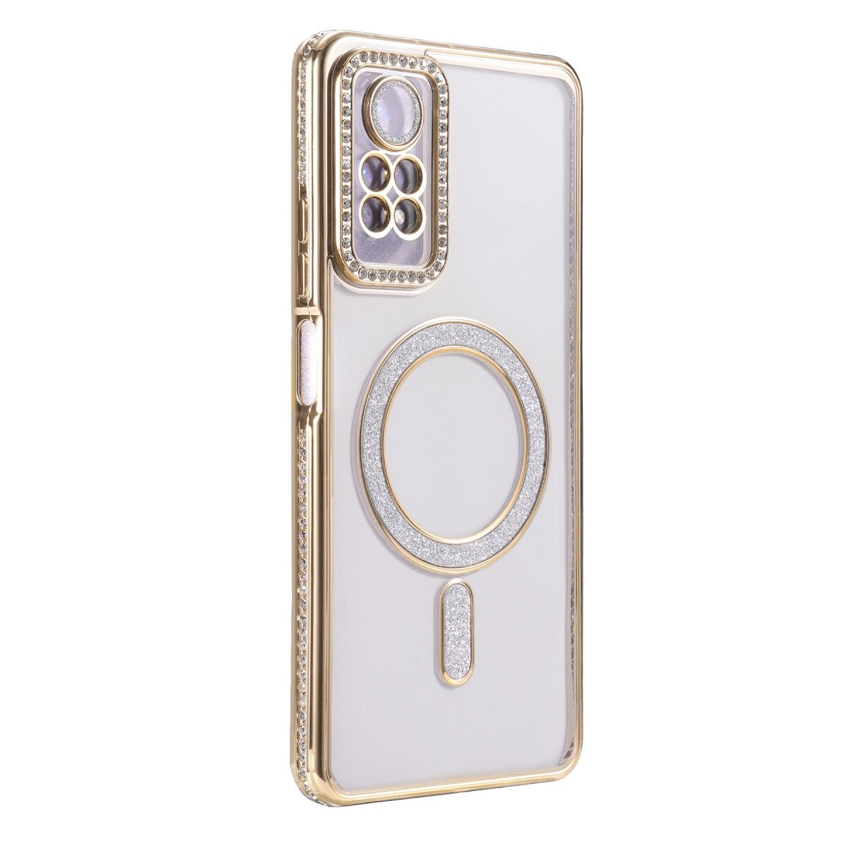 Xiaomi Redmi Note 12 Pro 4g Joke Simli Magneticsafe Kılıf - Gold Xiaomi Redmi Note 12 Pro 4g Joke Simli Magneticsafe Kılıf - Gold