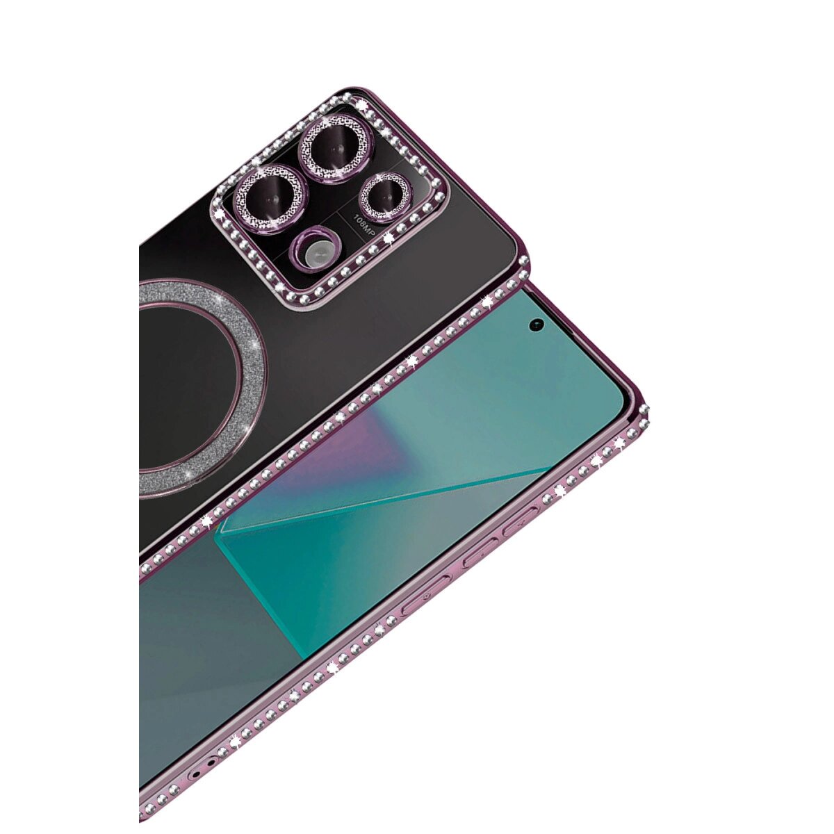 Xiaomi Redmi Note 13 Pro 4g Joke Simli Magneticsafe Kılıf - Pembe Xiaomi Redmi Note 13 Pro 4g Joke Simli Magneticsafe Kılıf - Pembe