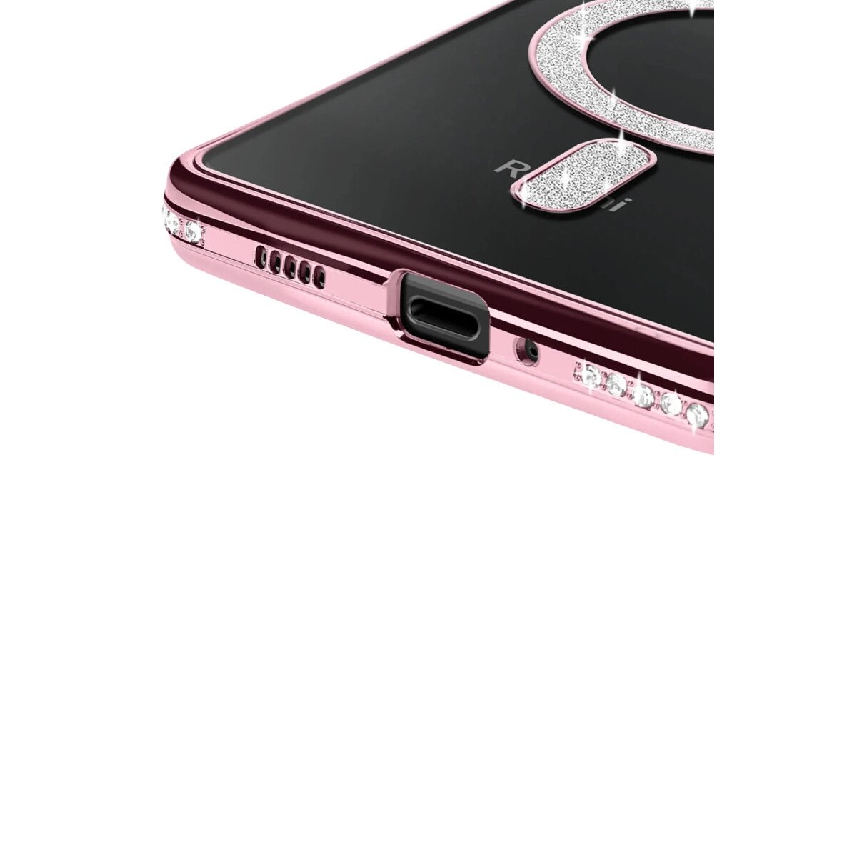 Xiaomi Redmi 14c Joke Simli Magneticsafe Kılıf - Pembe Xiaomi Redmi 14c Joke Simli Magneticsafe Kılıf - Pembe