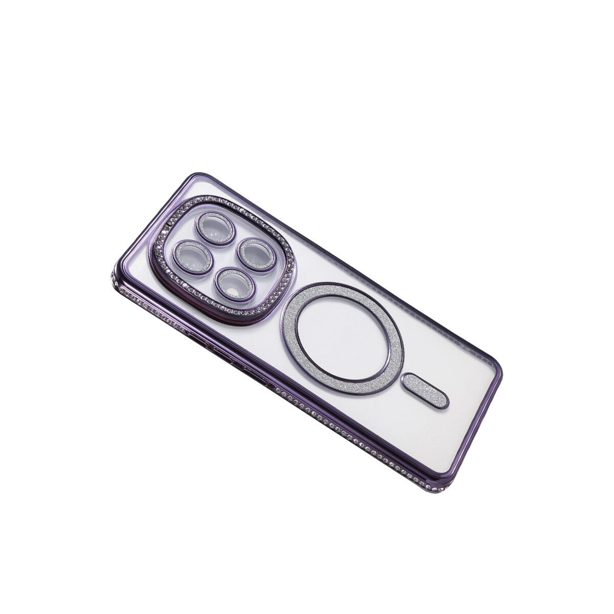 Xiaomi Redmi Note 14 Pro 4g Joke Simli Magneticsafe Kılıf - Derin Mor Xiaomi Redmi Note 14 Pro 4g Joke Simli Magneticsafe Kılıf - Derin Mor