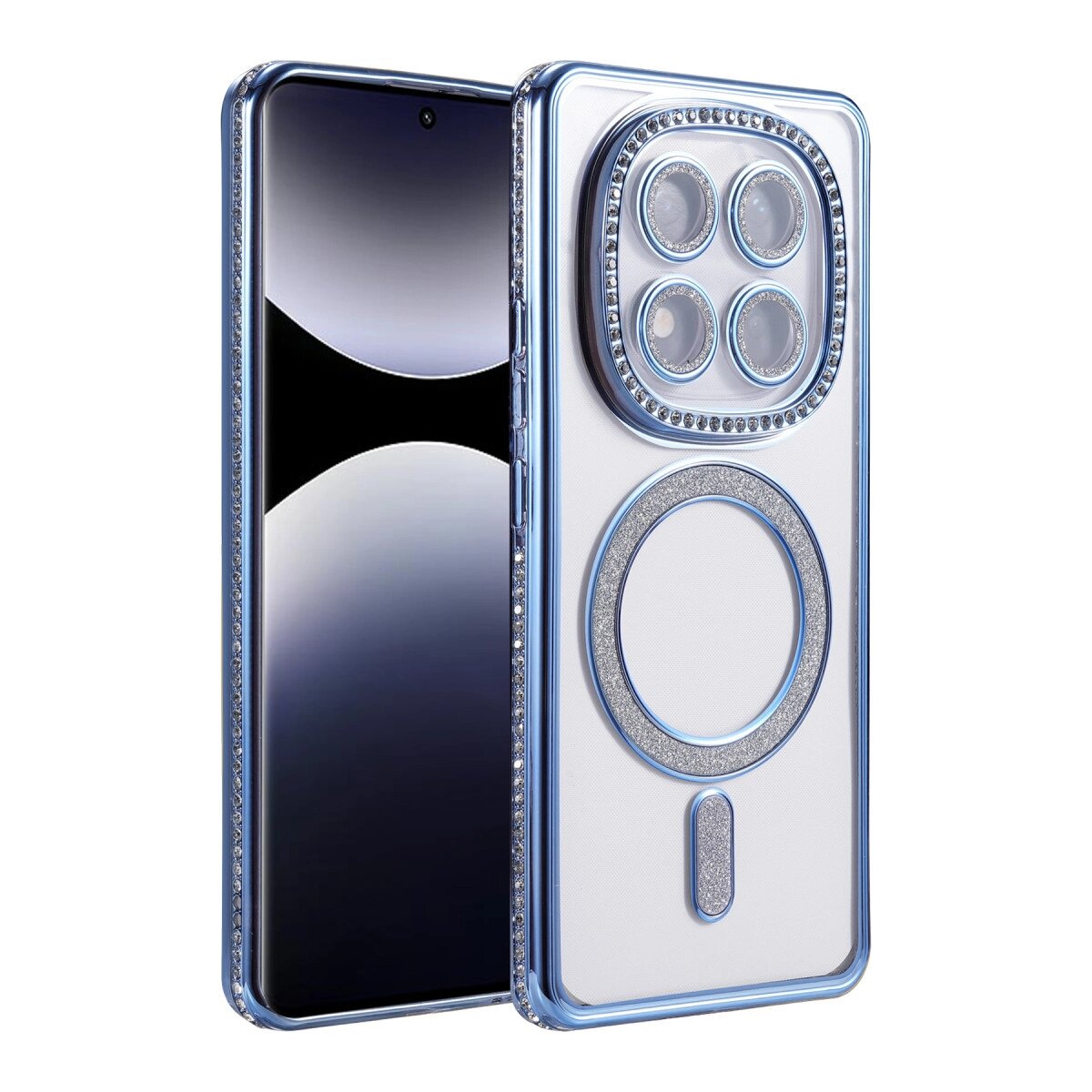 Xiaomi Redmi Note 14 Pro 5g Joke Simli Magneticsafe Kılıf - Mavi Xiaomi Redmi Note 14 Pro 5g Joke Simli Magneticsafe Kılıf - Mavi