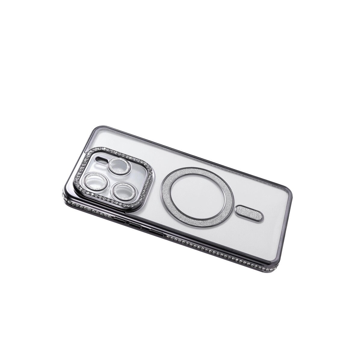 Xiaomi Redmi Note 14 4g Joke Simli Magneticsafe Kılıf - Siyah Xiaomi Redmi Note 14 4g Joke Simli Magneticsafe Kılıf - Siyah