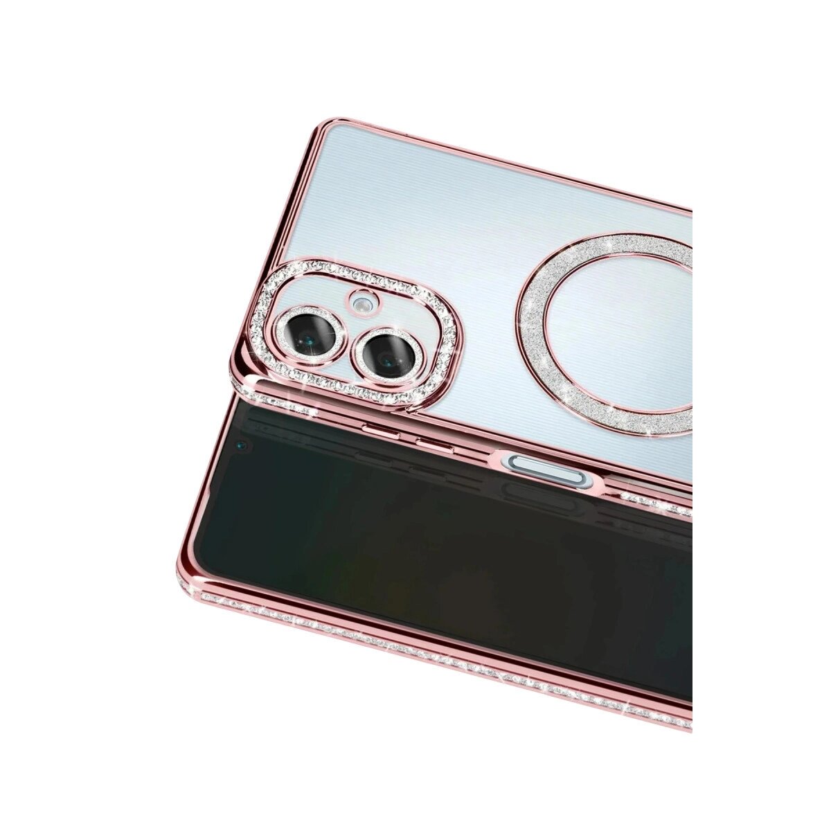 Samsung Galaxy A07 4g Joke Simli Magneticsafe Kılıf - Pembe Samsung Galaxy A07 4g Joke Simli Magneticsafe Kılıf - Pembe