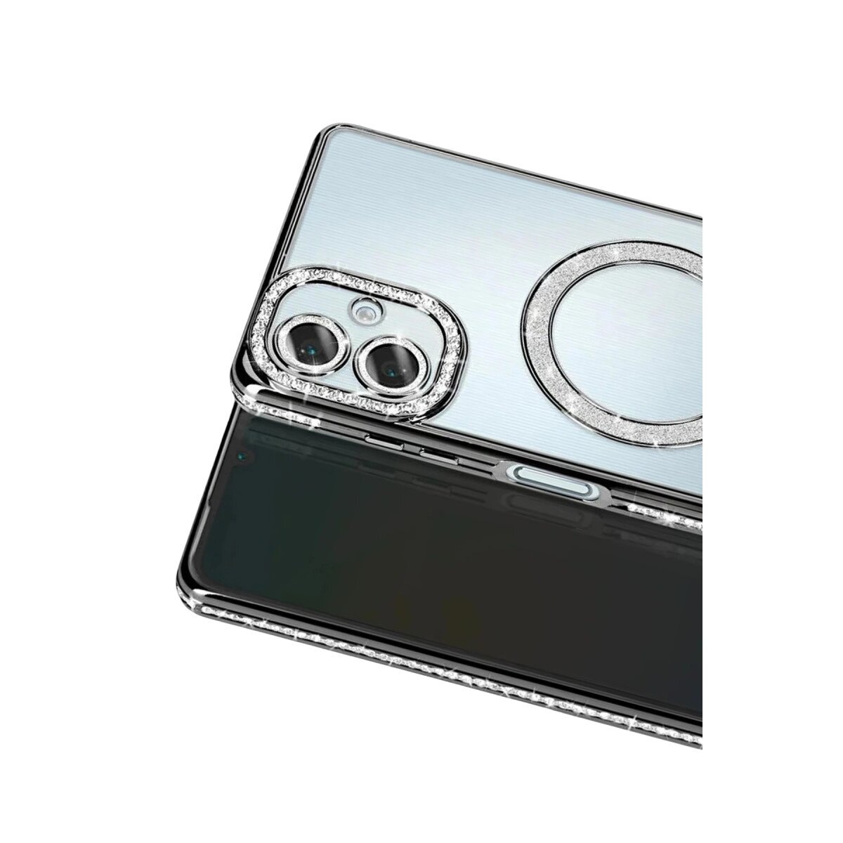 Samsung Galaxy A07 4g Joke Simli Magneticsafe Kılıf - Siyah Samsung Galaxy A07 4g Joke Simli Magneticsafe Kılıf - Siyah