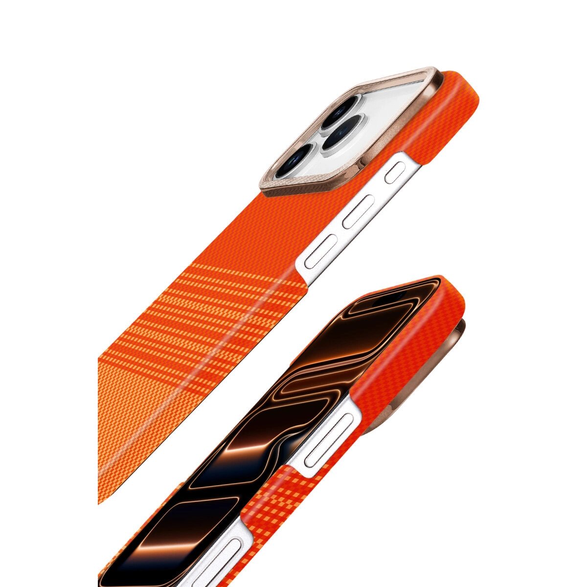 Apple İphone 17 Pro Vega Magsafe Kapak - Sarı Apple İphone 17 Pro Vega Magsafe Kapak - Sarı