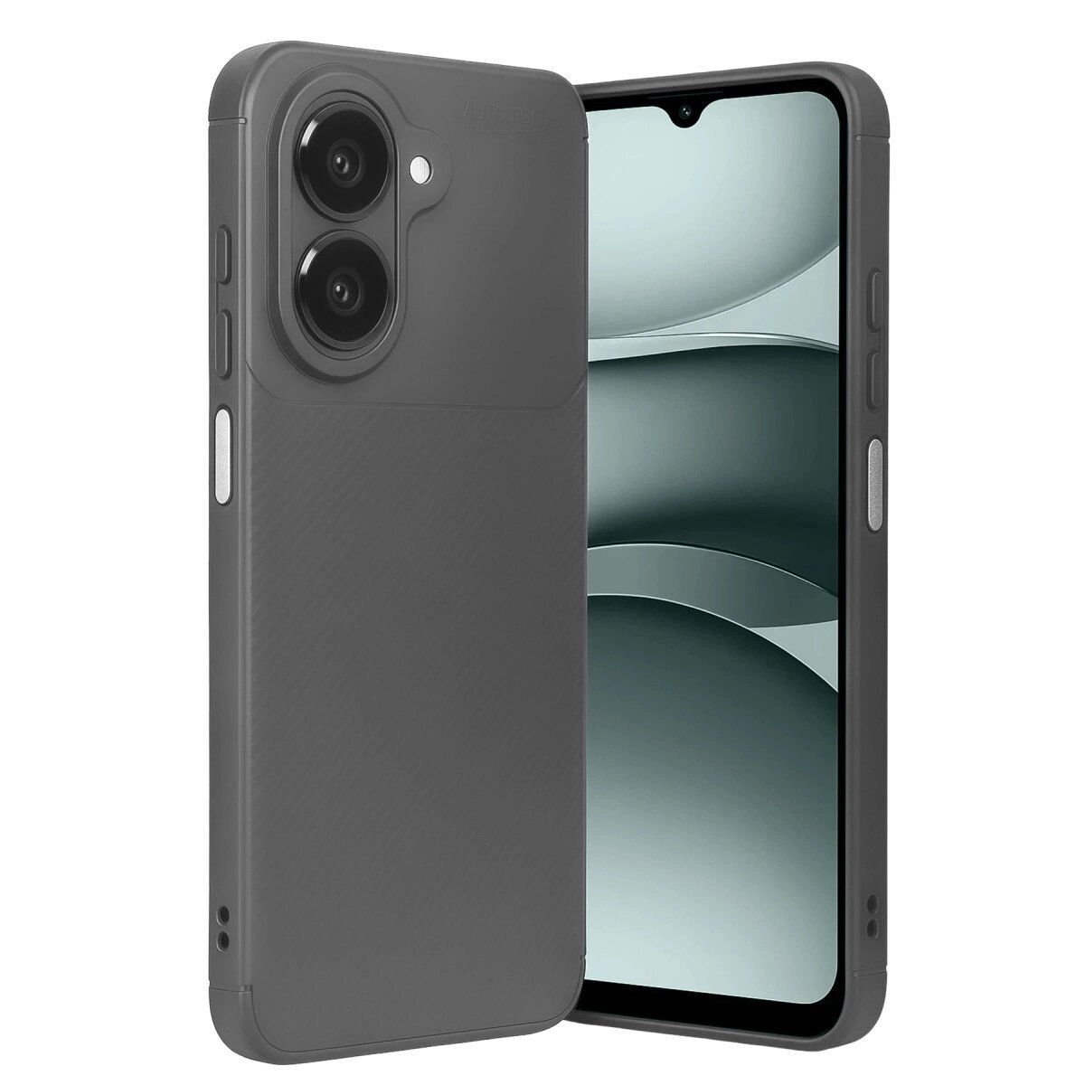 Samsung Galaxy A07 4g Auto Focus Karbon Kapak - Gri