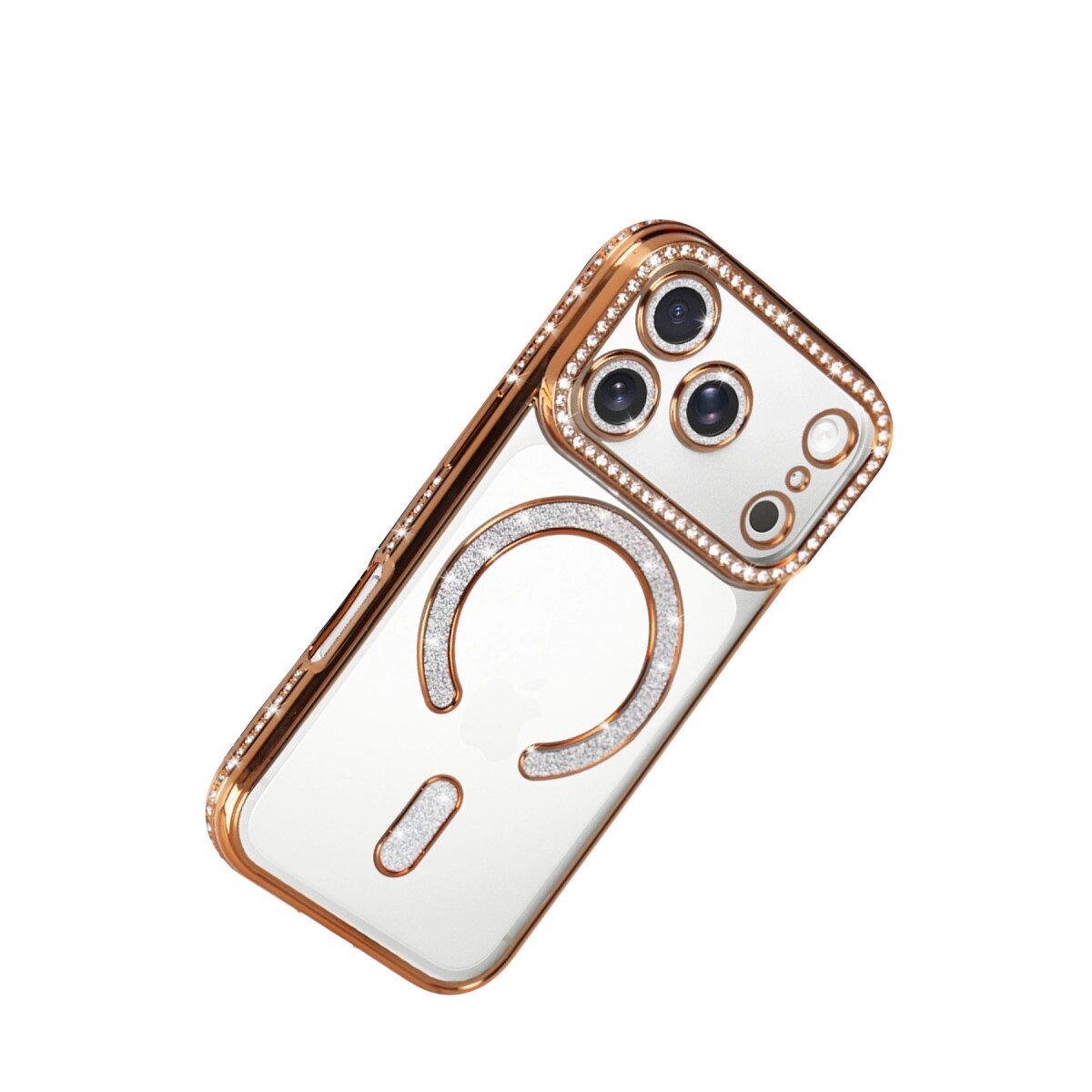 Apple İphone 17 Pro Joke Simli Magneticsafe Kılıf - Turuncu Apple İphone 17 Pro Joke Simli Magneticsafe Kılıf - Turuncu