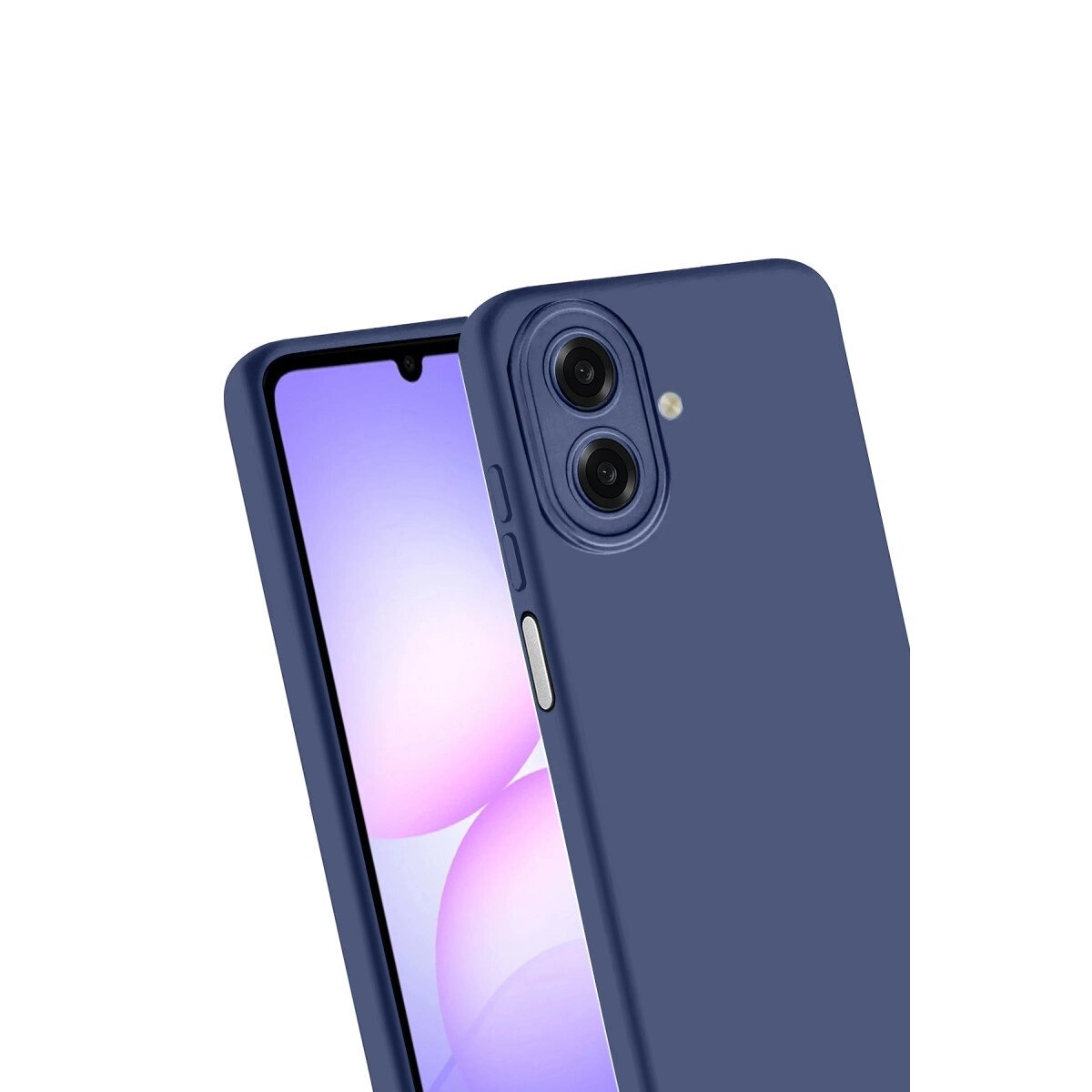 Samsung Galaxy A07 4g First Silikon - Lacivert Samsung Galaxy A07 4g First Silikon - Lacivert