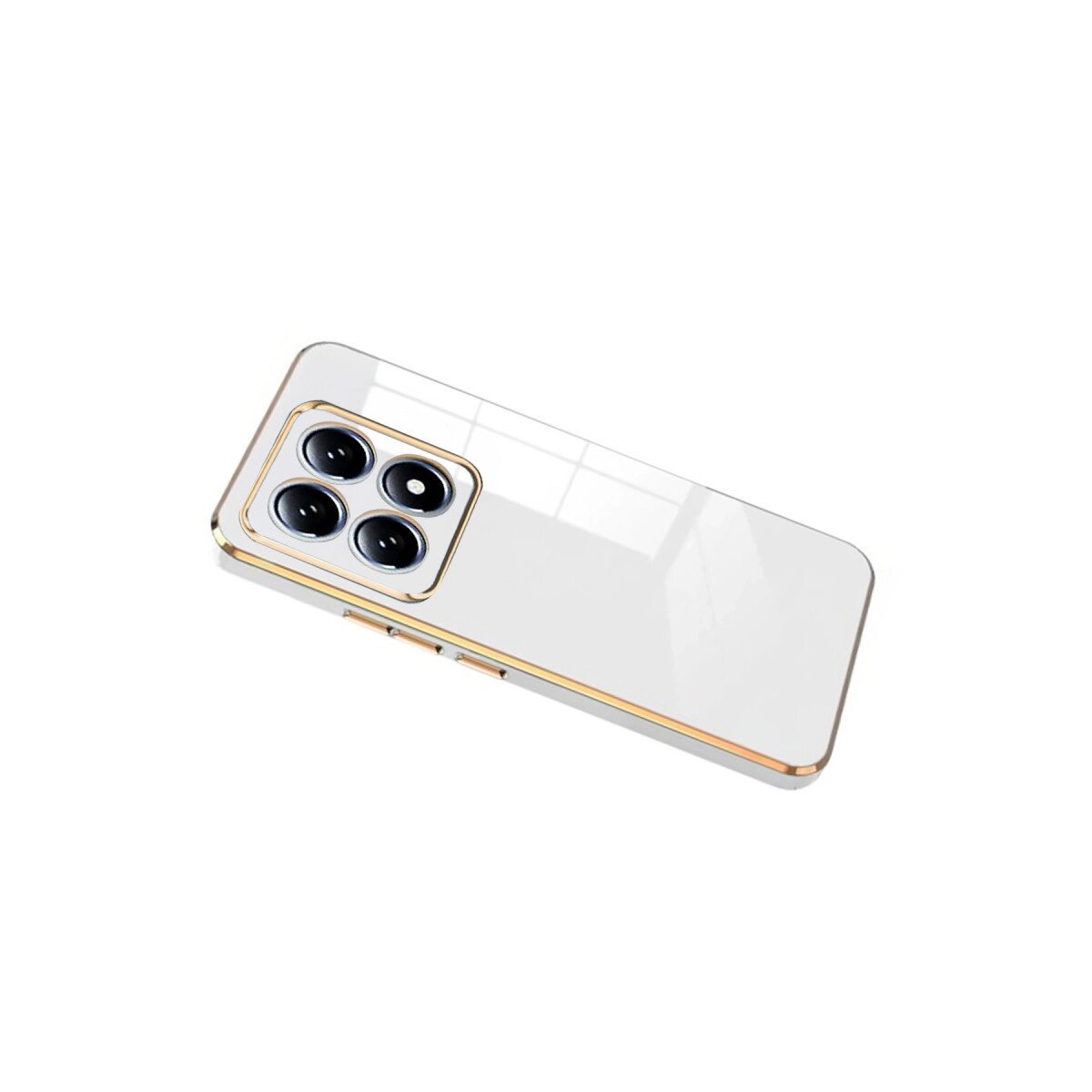 Xiaomi Mi 14t Pro Volet Silikon - Beyaz Xiaomi Mi 14t Pro Volet Silikon - Beyaz