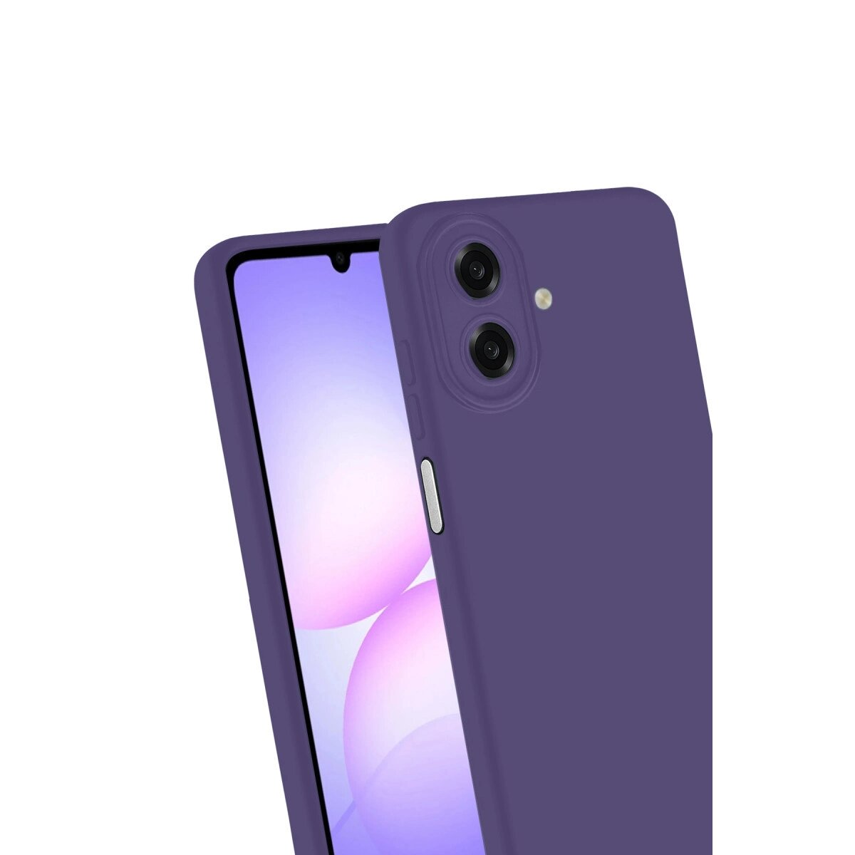 Samsung Galaxy A07 4g First Silikon - Mürdüm