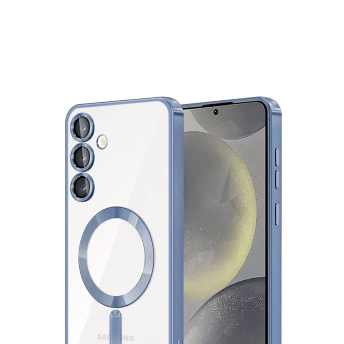Samsung Galaxy A17 5g Kross Magneticsafe Kapak - Sierra Blue Samsung Galaxy A17 5g Kross Magneticsafe Kapak - Sierra Blue