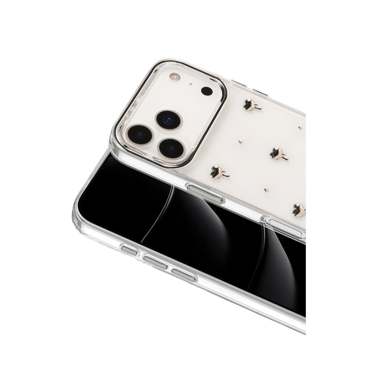 Apple İphone 17 Pro Max Fiyonk Desenli Kapak - Desen 1 Apple İphone 17 Pro Max Fiyonk Desenli Kapak - Desen 1