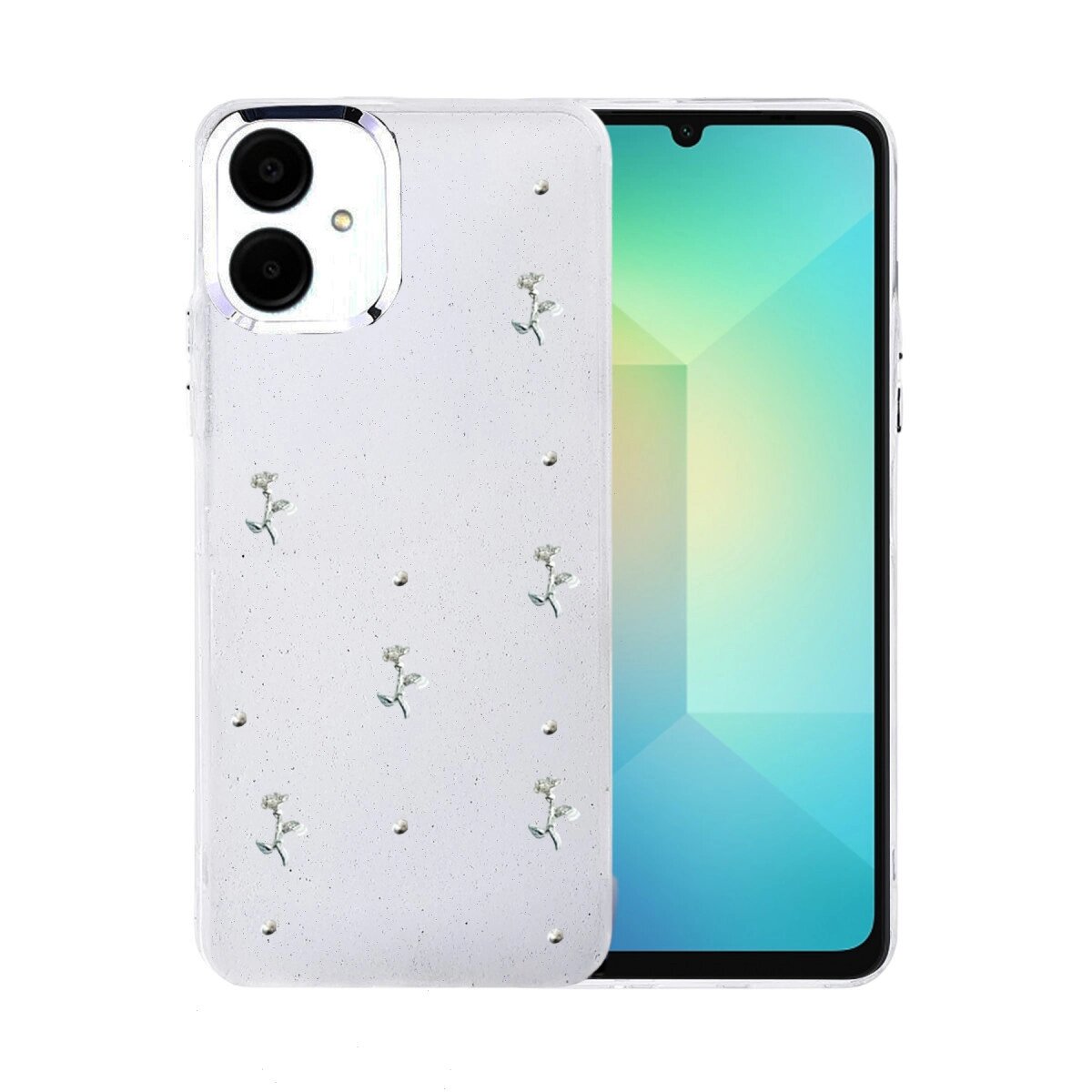 Samsung Galaxy A07 4g Fiyonk Desenli Kapak - Desen 4 Samsung Galaxy A07 4g Fiyonk Desenli Kapak - Desen 4