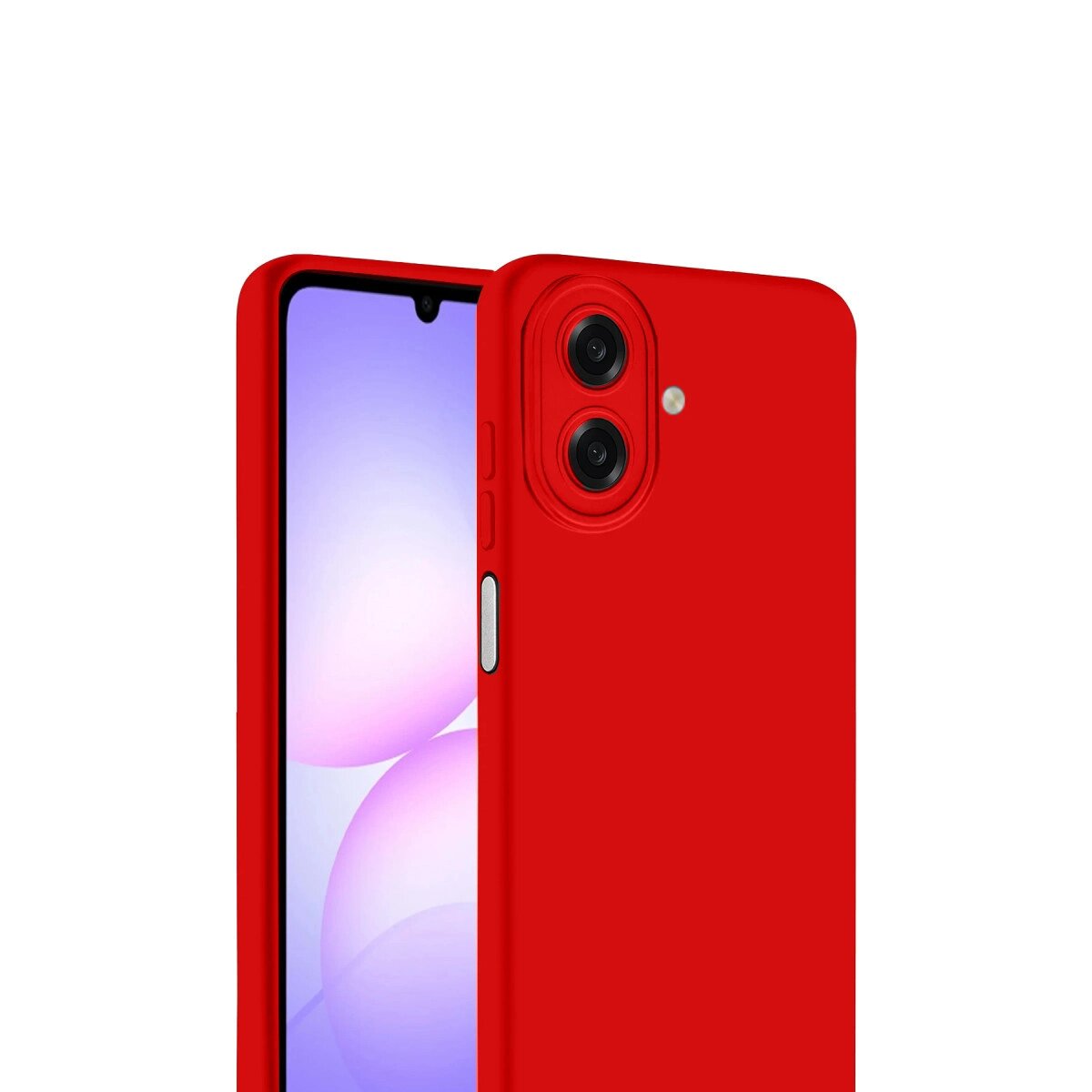 Samsung Galaxy A07 4g First Silikon - Kırmızı Samsung Galaxy A07 4g First Silikon - Kırmızı
