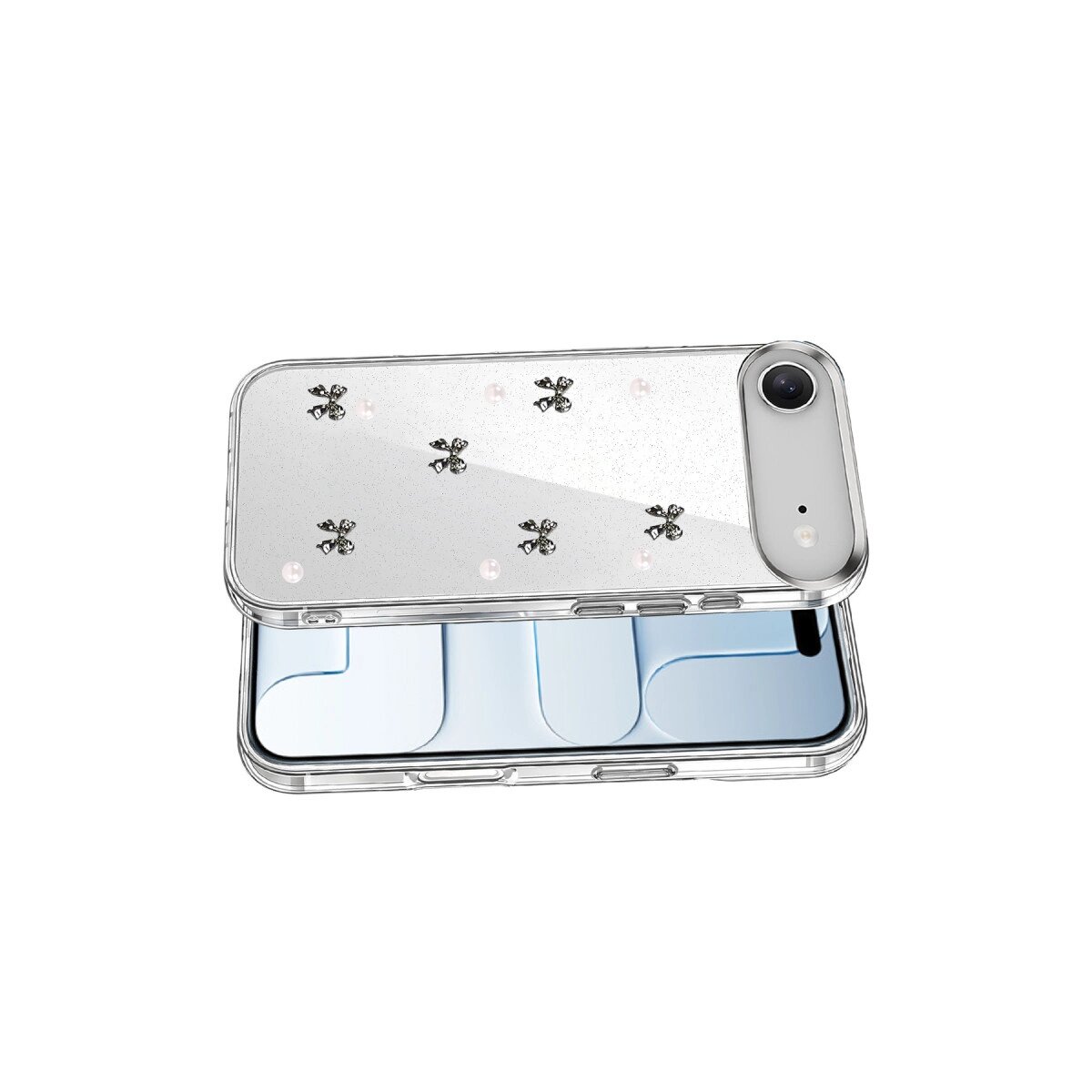 Apple İphone 17 Air Fiyonk Desenli Kapak - Desen 8 Apple İphone 17 Air Fiyonk Desenli Kapak - Desen 8