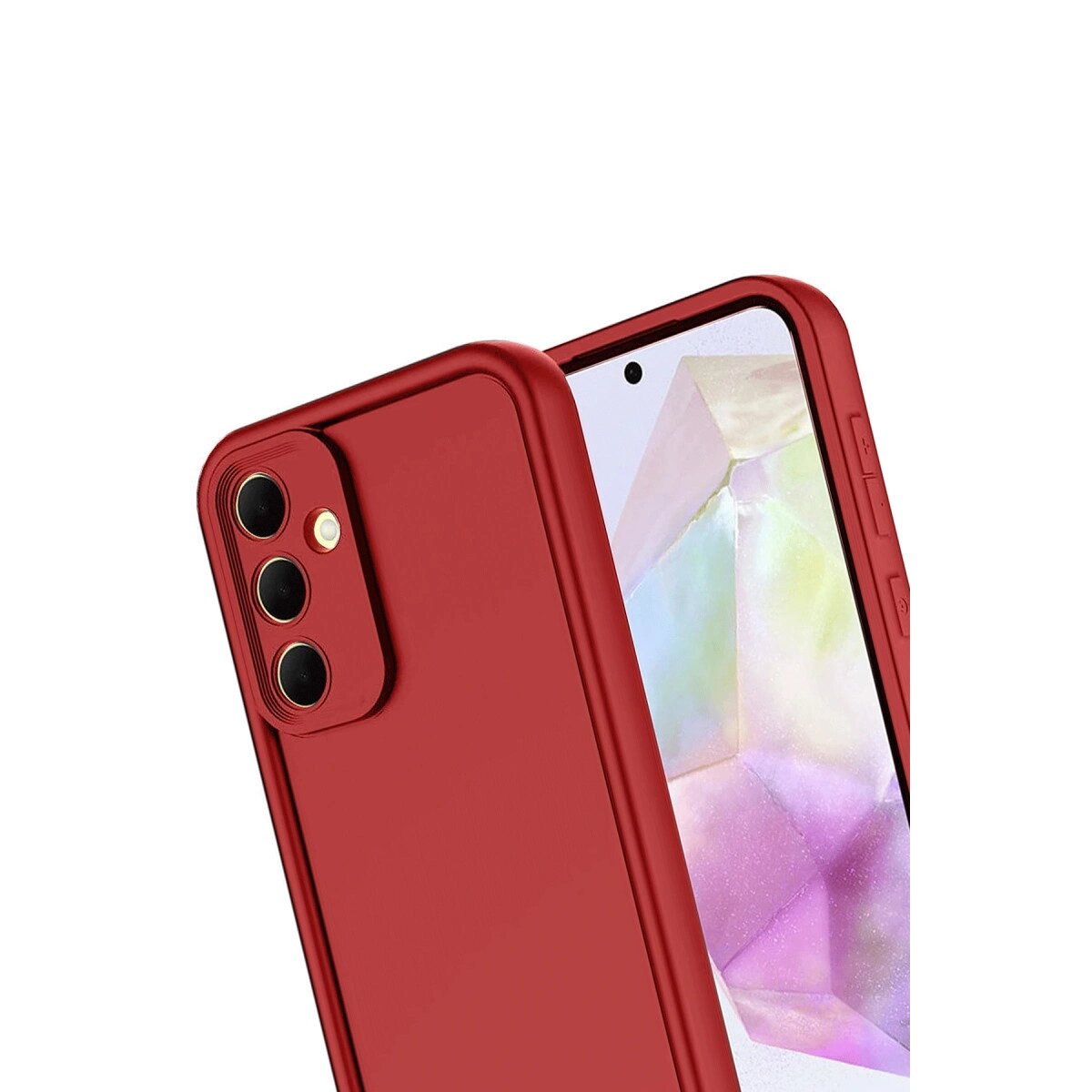 Samsung Galaxy A17 5g Viera Silikon - Kırmızı Samsung Galaxy A17 5g Viera Silikon - Kırmızı