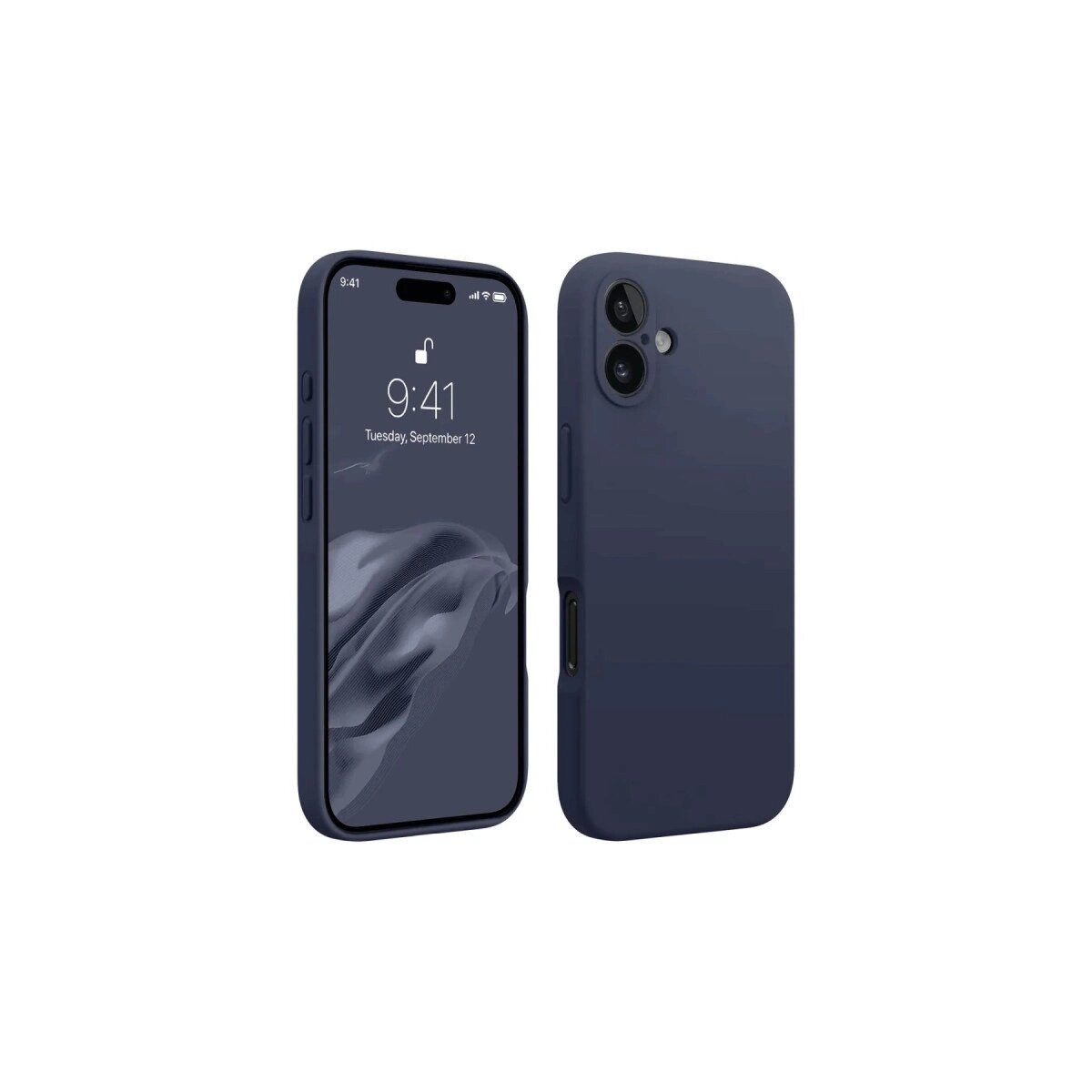 Apple İphone 16 Plus Kılıf First Silikon - Lacivert Apple İphone 16 Plus Kılıf First Silikon - Lacivert