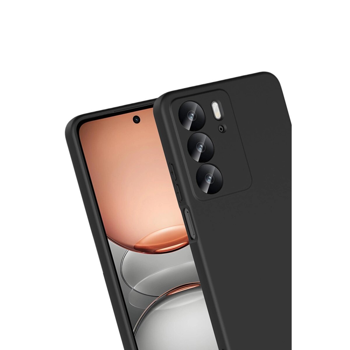 Realme C75 4g First Silikon - Siyah Realme C75 4g First Silikon - Siyah