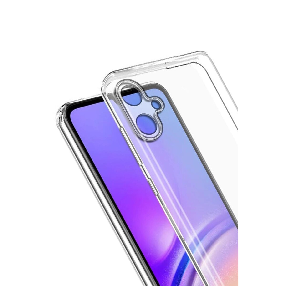 Samsung Galaxy A07 4g Lüx Şeffaf Silikon - Şeffaf Samsung Galaxy A07 4g Lüx Şeffaf Silikon - Şeffaf