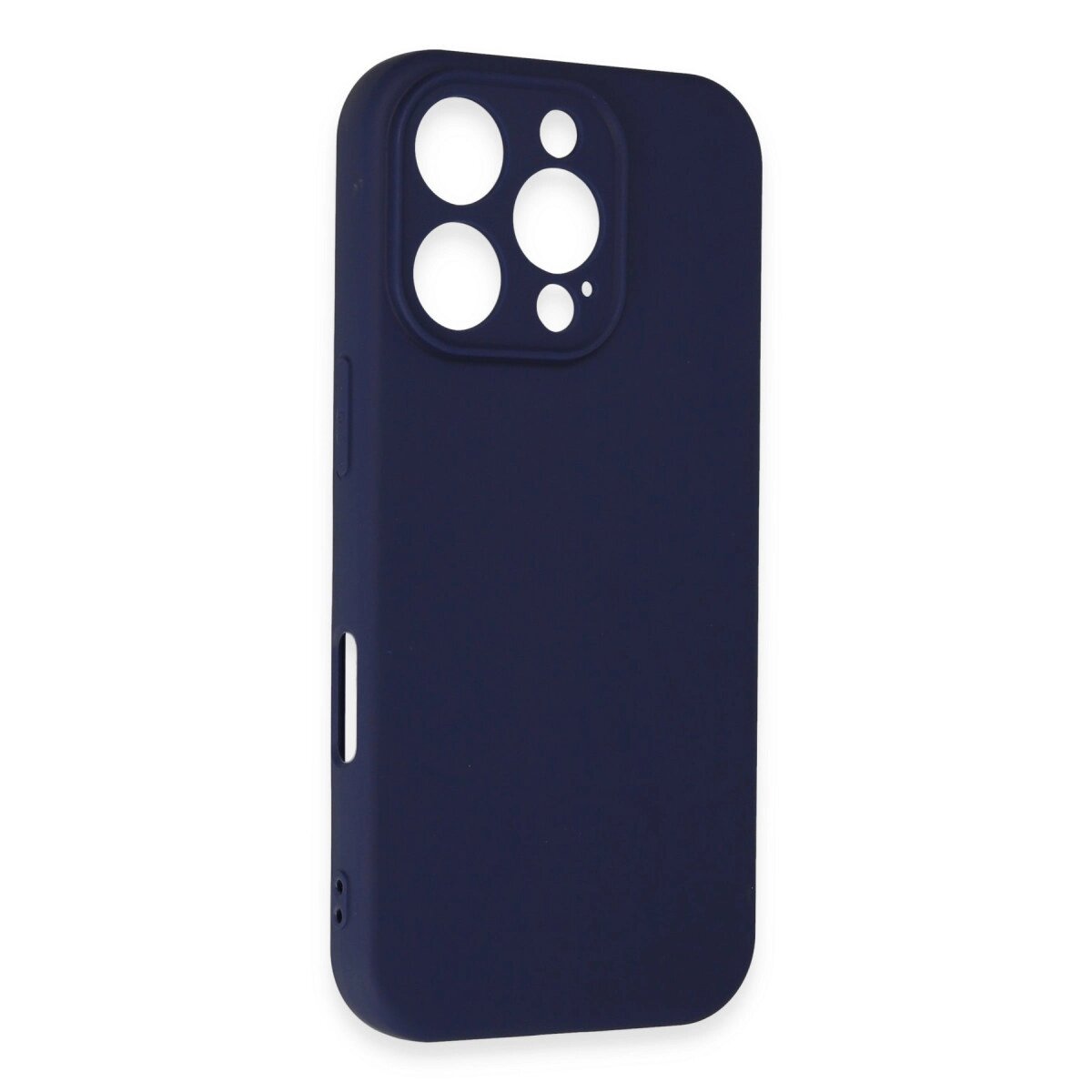 Apple İphone 16 Pro Kılıf First Silikon - Lacivert Apple İphone 16 Pro Kılıf First Silikon - Lacivert