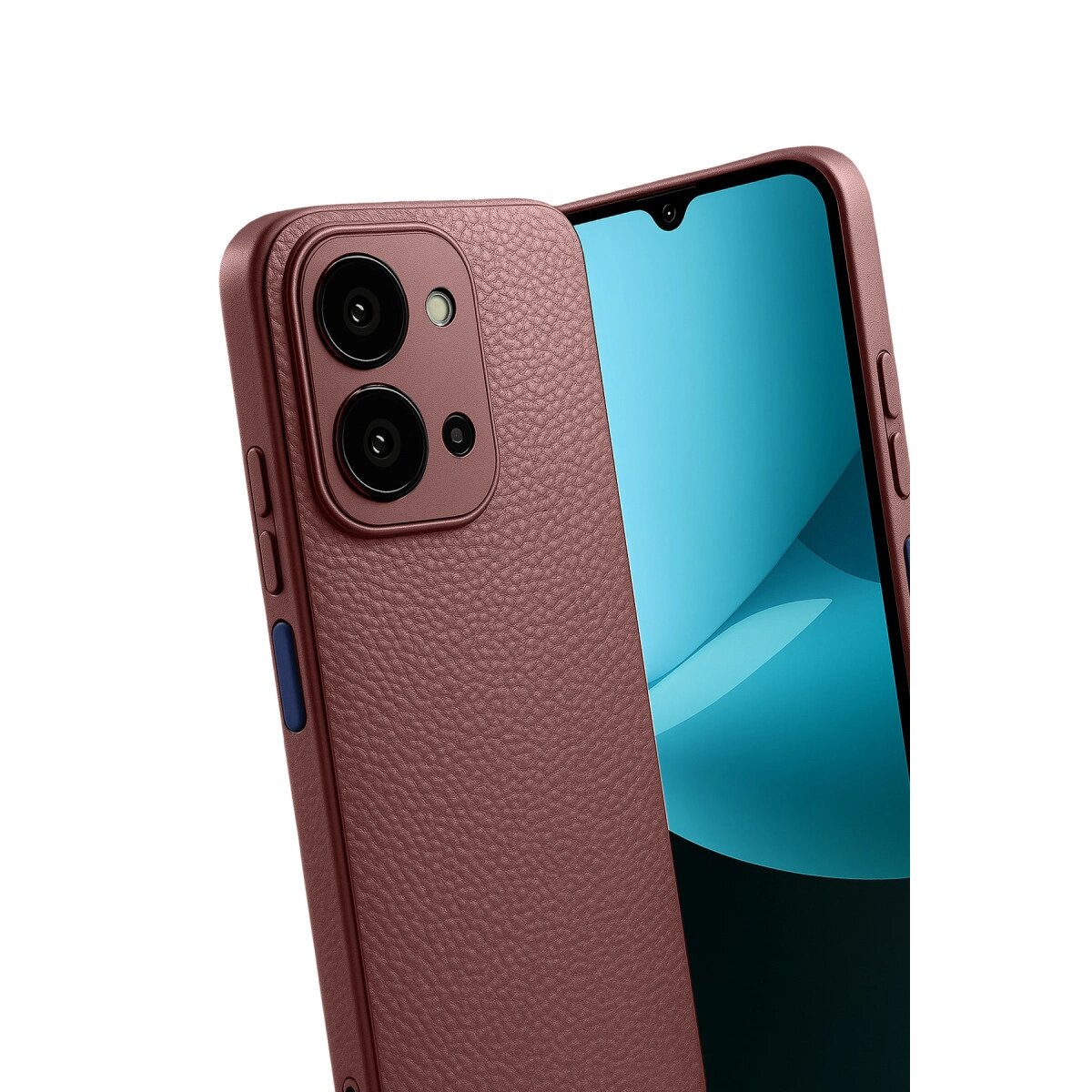 Xiaomi Redmi 15c 4g Thermax Silikon Kılıf - Bordo Xiaomi Redmi 15c 4g Thermax Silikon Kılıf - Bordo