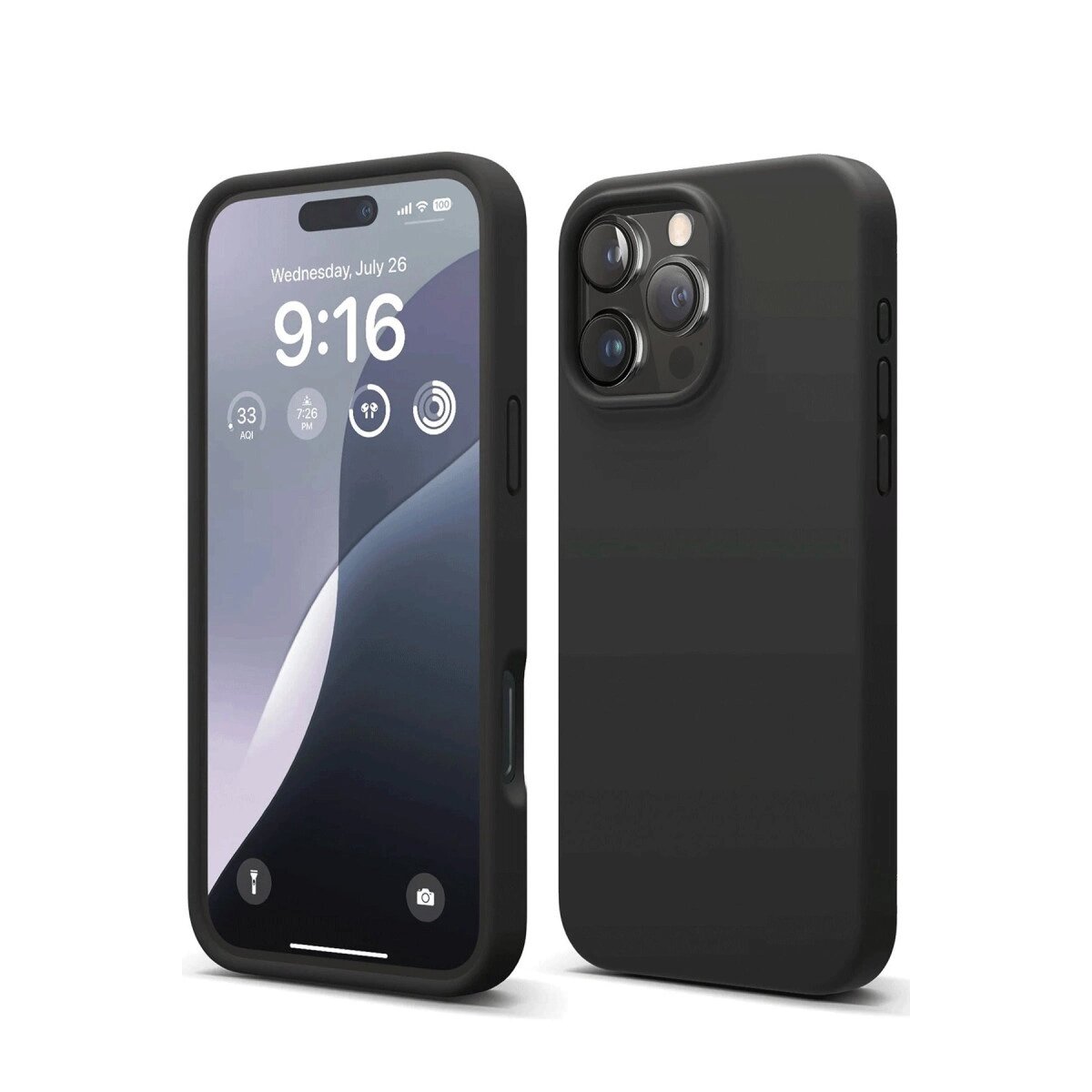 Apple İphone 16 Pro Max Kılıf First Silikon - Siyah Apple İphone 16 Pro Max Kılıf First Silikon - Siyah