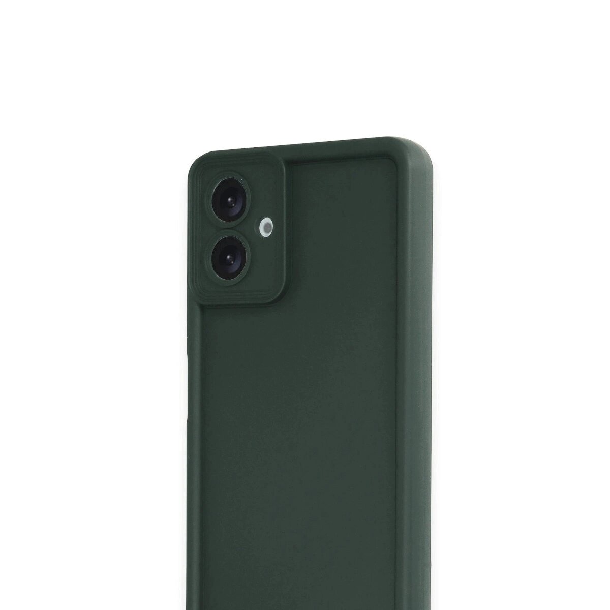 Samsung Galaxy A07 4g Viera Silikon - Koyu Yeşil Samsung Galaxy A07 4g Viera Silikon - Koyu Yeşil