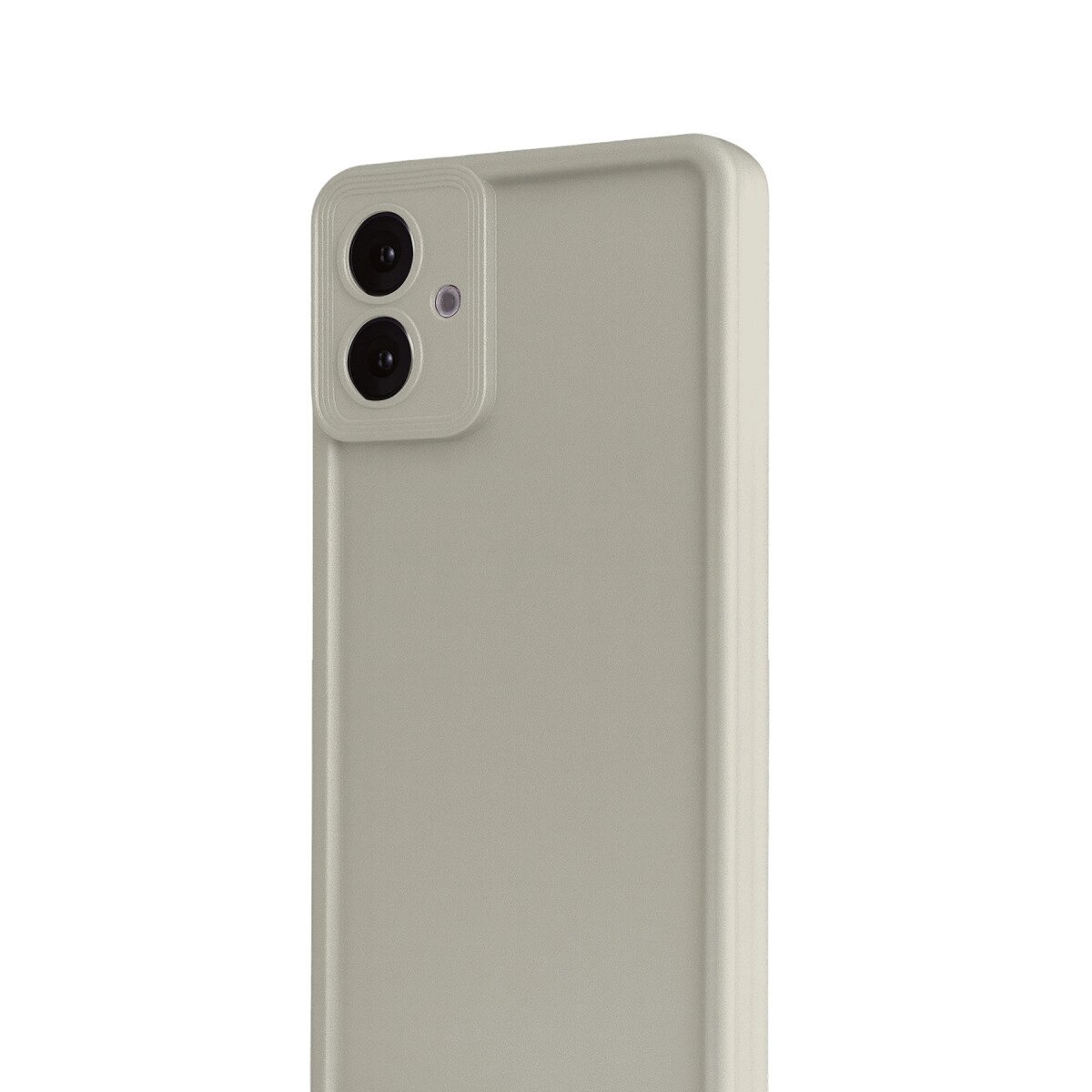 Samsung Galaxy A07 4g Viera Silikon - Krem