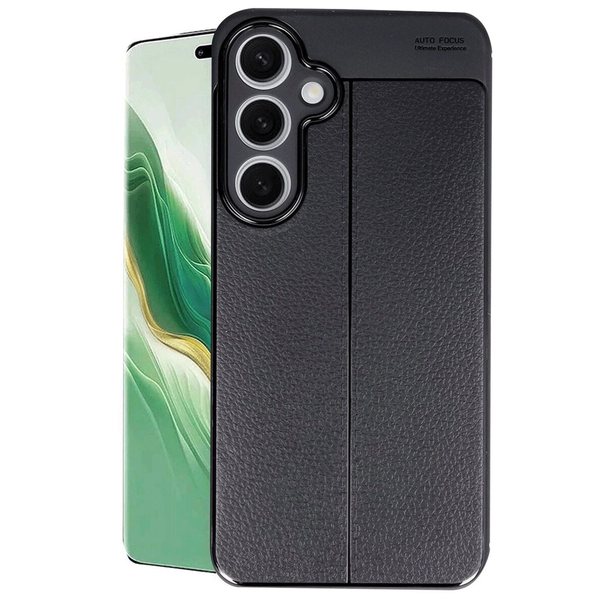 Galaxy S24 Fe Kılıf Auto Fus Kapak - Siyah