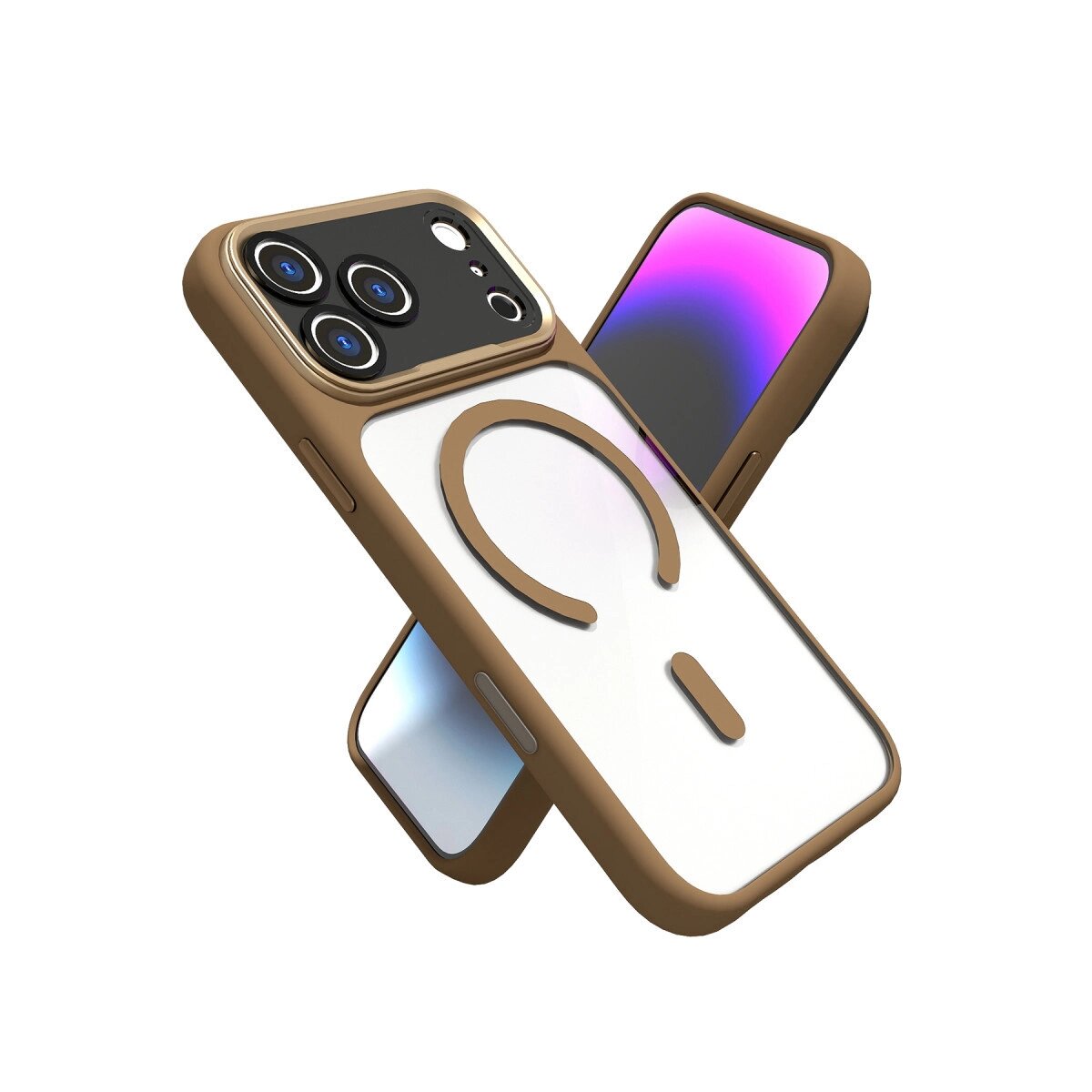 Joko Apple İphone 17 Pro Max Hazar Magsafe Kapak - Gold Joko Apple İphone 17 Pro Max Hazar Magsafe Kapak - Gold