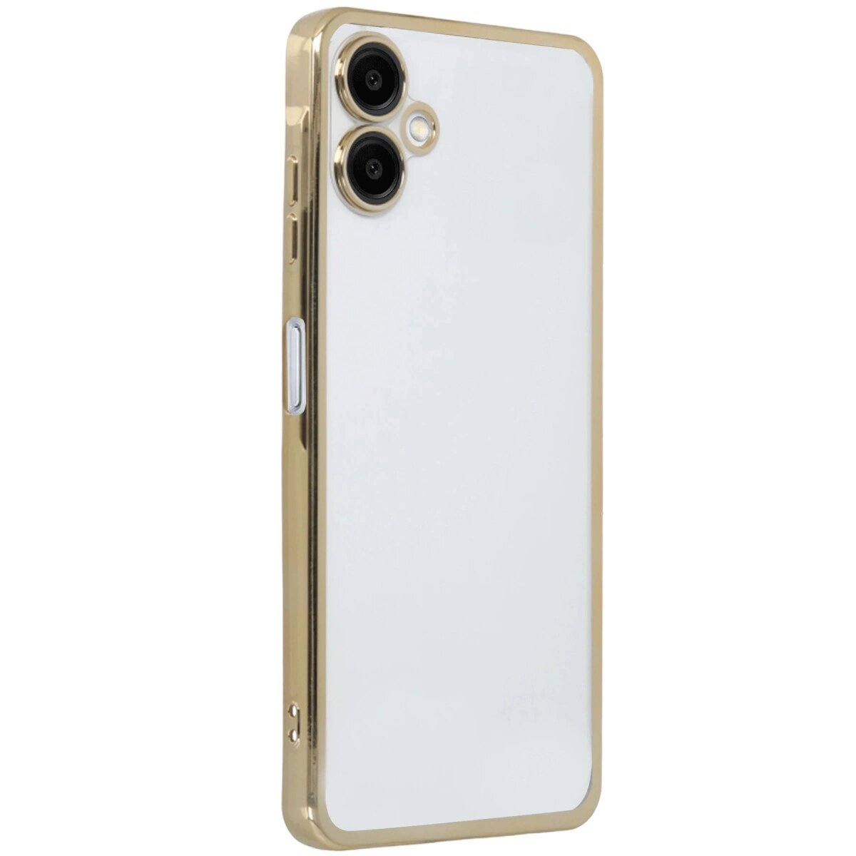 Samsung Galaxy A07 4g Razer Lensli Silikon - Gold Samsung Galaxy A07 4g Razer Lensli Silikon - Gold