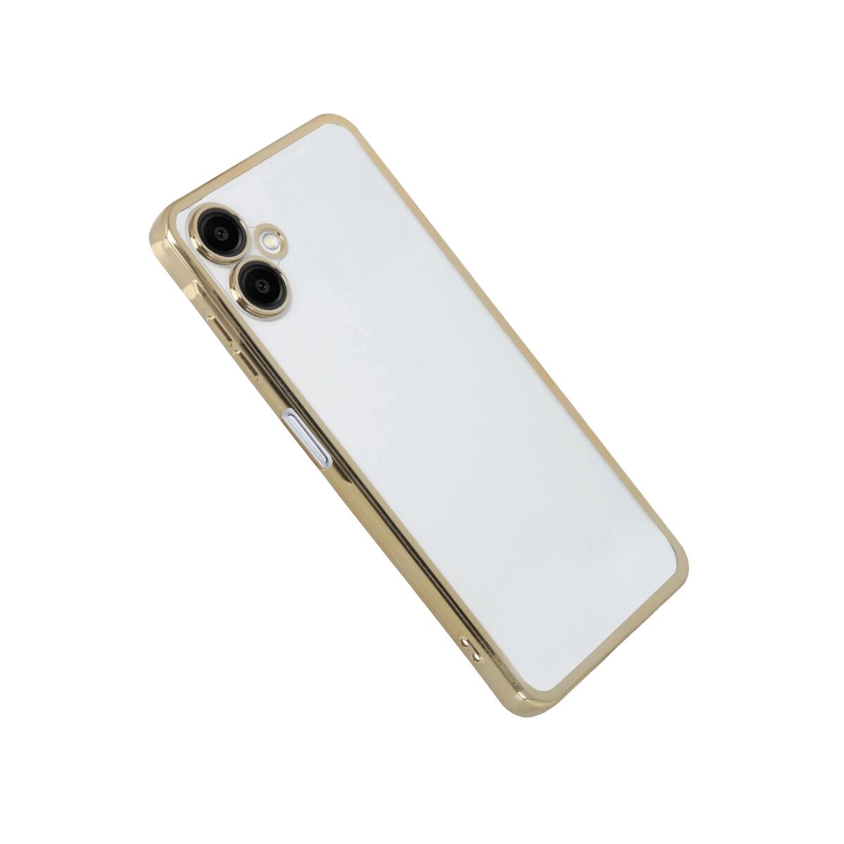 Samsung Galaxy A07 4g Razer Lensli Silikon - Gold Samsung Galaxy A07 4g Razer Lensli Silikon - Gold