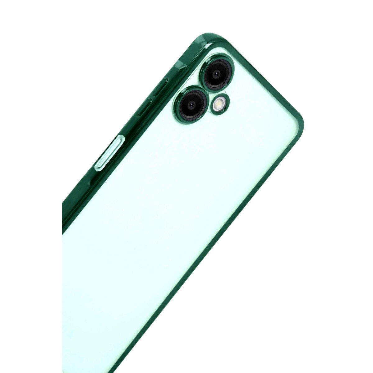 Samsung Galaxy A07 4g Razer Lensli Silikon - Yeşil Samsung Galaxy A07 4g Razer Lensli Silikon - Yeşil