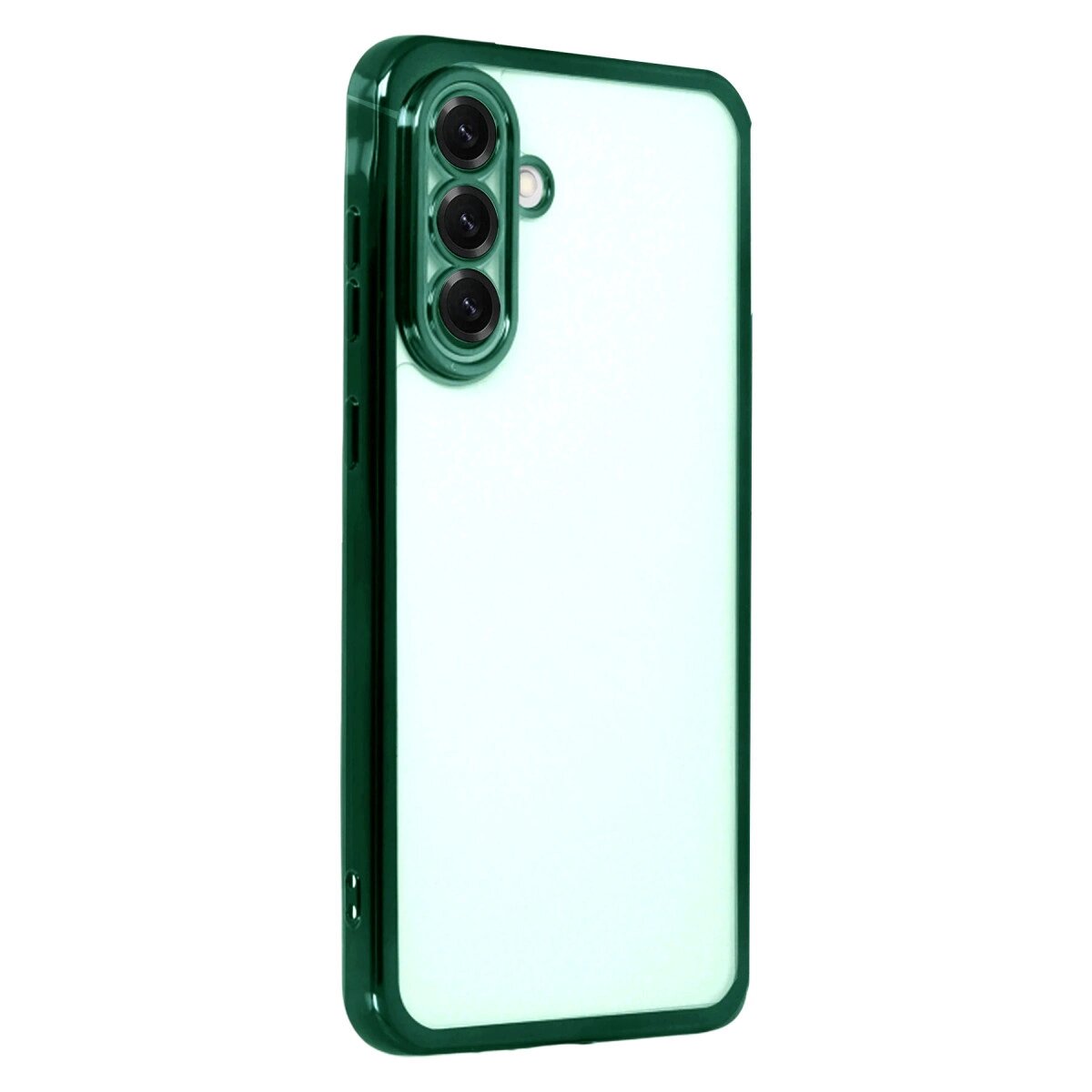 Samsung Galaxy A17 5g Razer Lensli Silikon - Yeşil Samsung Galaxy A17 5g Razer Lensli Silikon - Yeşil