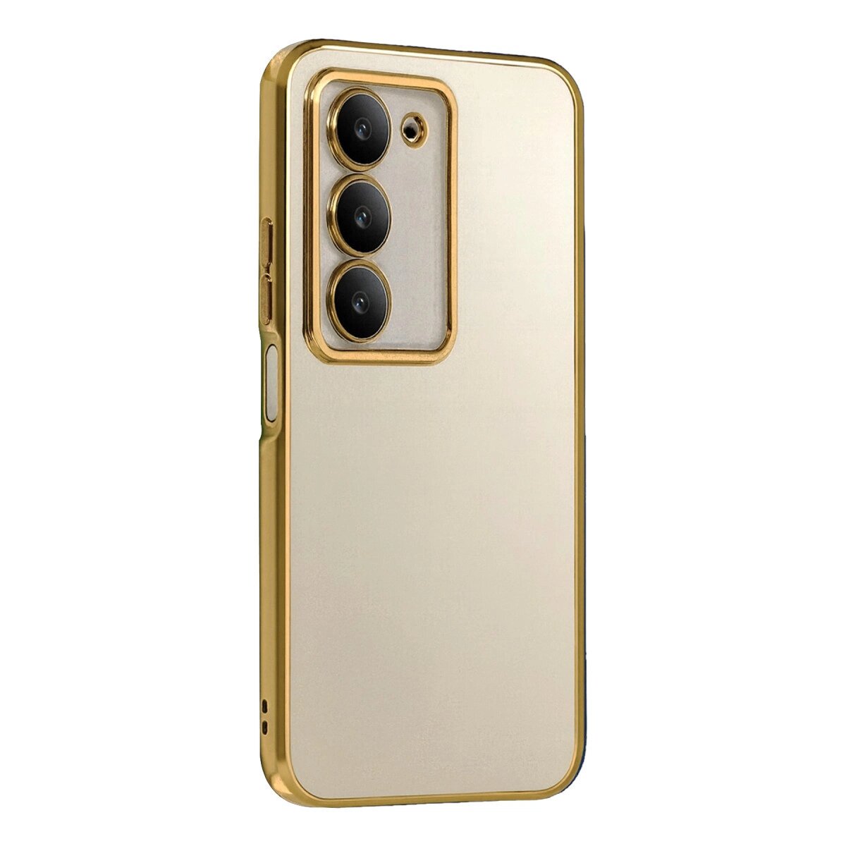 Xiaomi Redmi 15 4g Razer Lensli Silikon - Gold Xiaomi Redmi 15 4g Razer Lensli Silikon - Gold