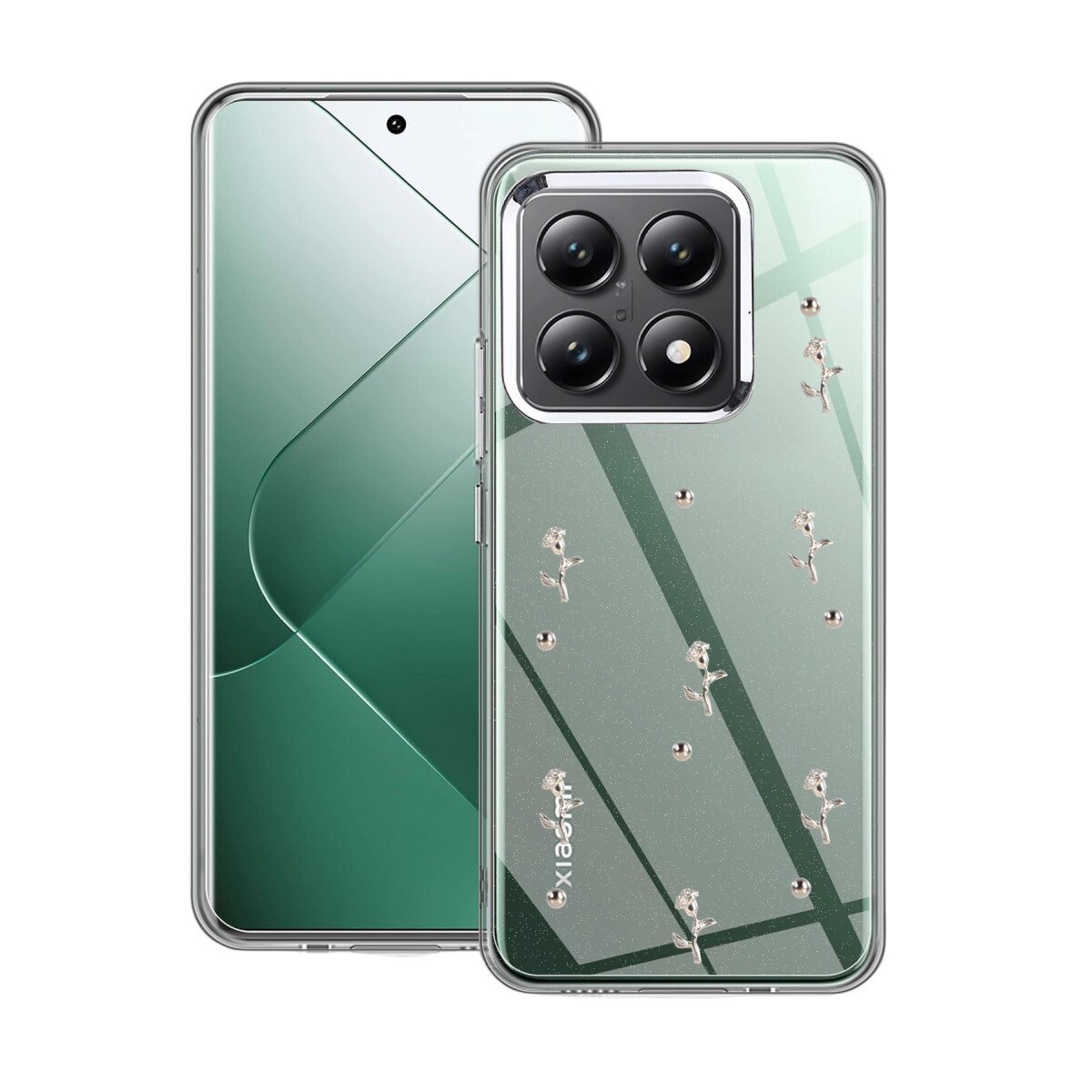 Xiaomi Mi 14t Pro Fiyonk Desenli Kapak - Desen 4 Xiaomi Mi 14t Pro Fiyonk Desenli Kapak - Desen 4