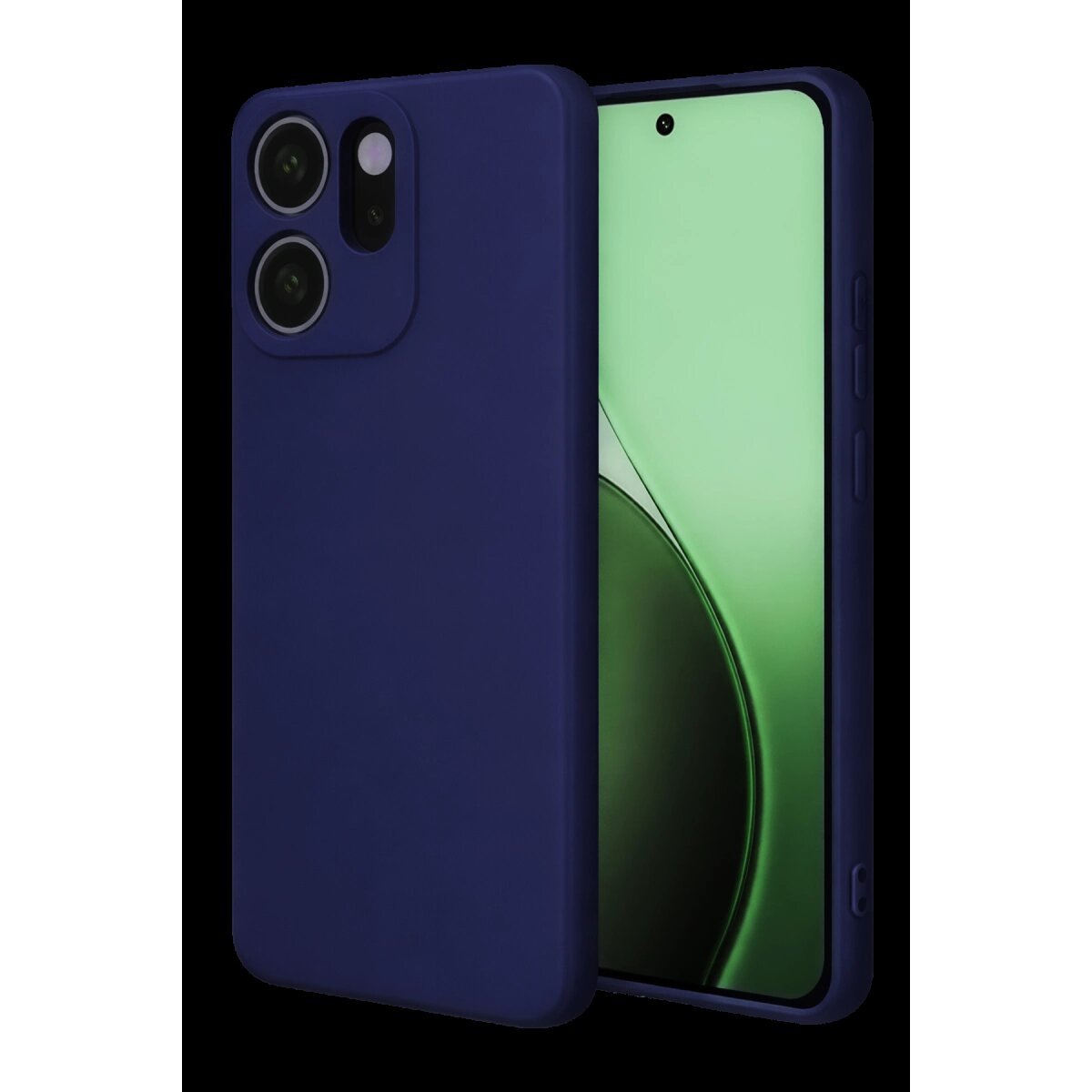 Oppo Reno 14f First Silikon - Lacivert Oppo Reno 14f First Silikon - Lacivert