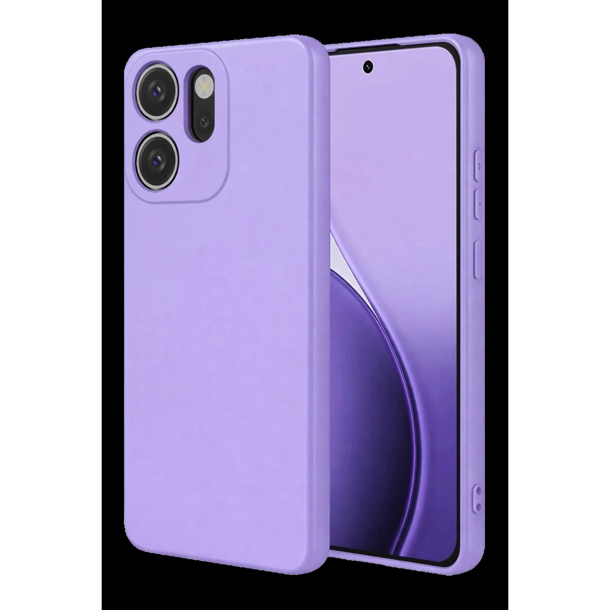 Oppo Reno 14f First Silikon - Lila Oppo Reno 14f First Silikon - Lila