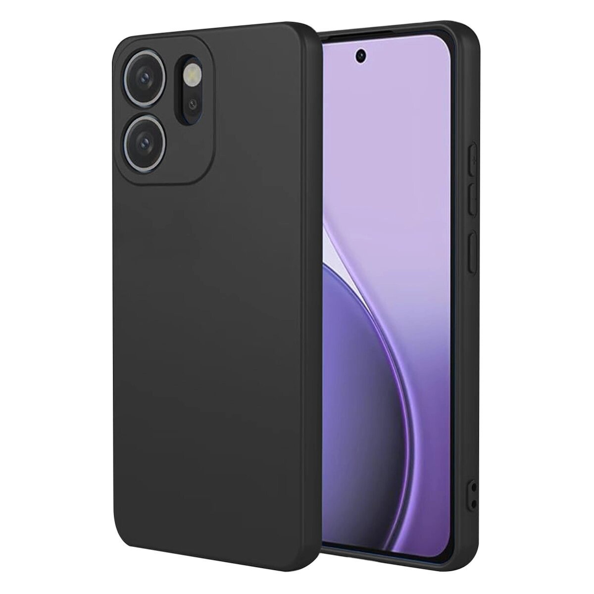 Oppo Reno 14f First Silikon - Siyah Oppo Reno 14f First Silikon - Siyah