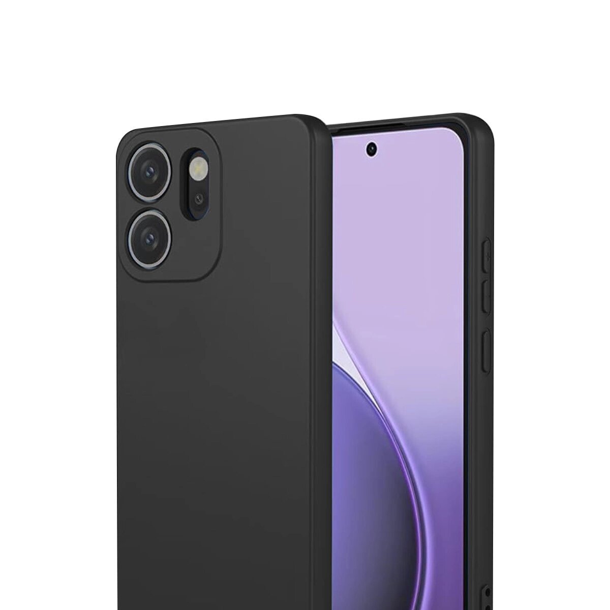 Oppo Reno 14f First Silikon - Siyah Oppo Reno 14f First Silikon - Siyah
