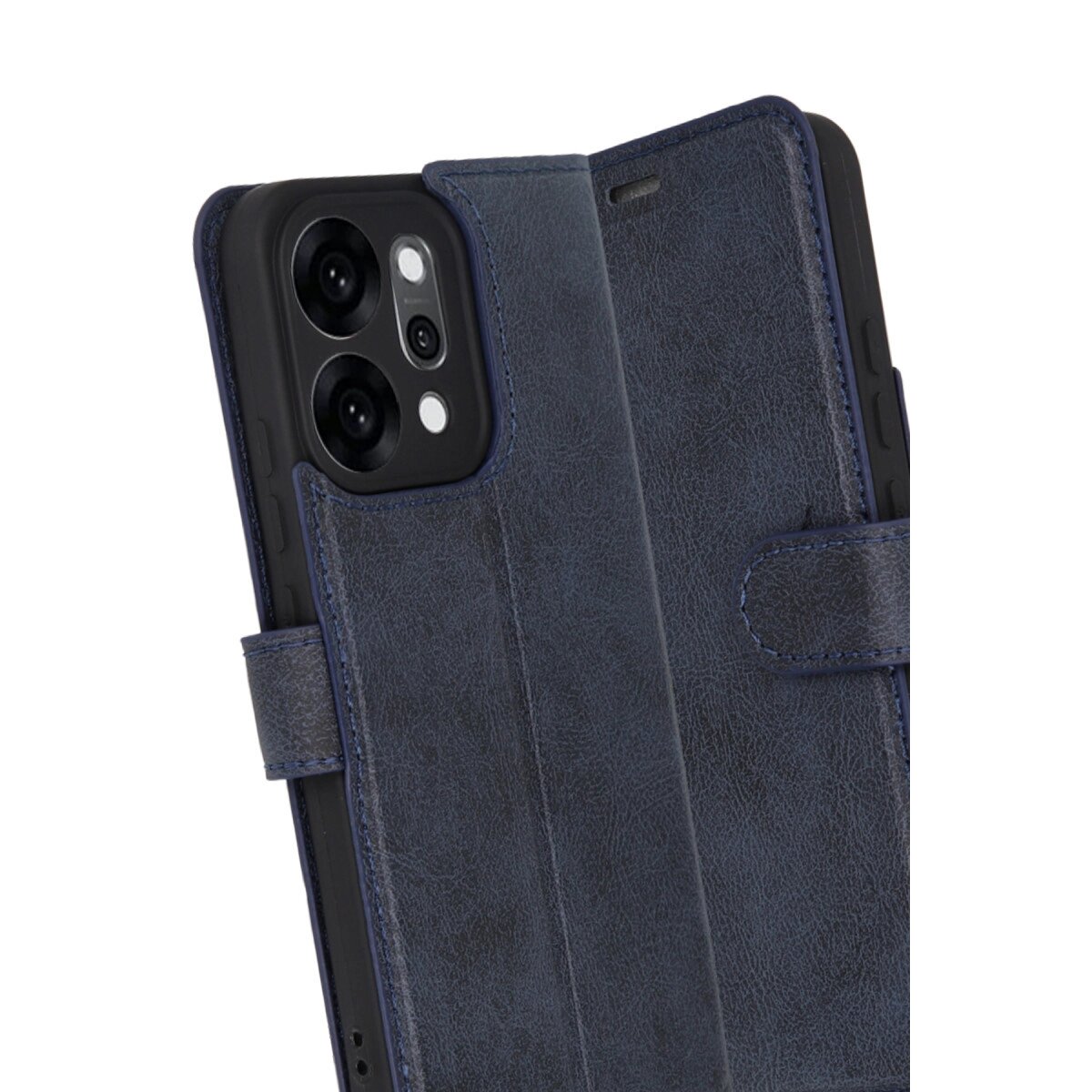 Oppo Reno 14 Trend S Plus Kapaklı Kılıf - Lacivert Oppo Reno 14 Trend S Plus Kapaklı Kılıf - Lacivert