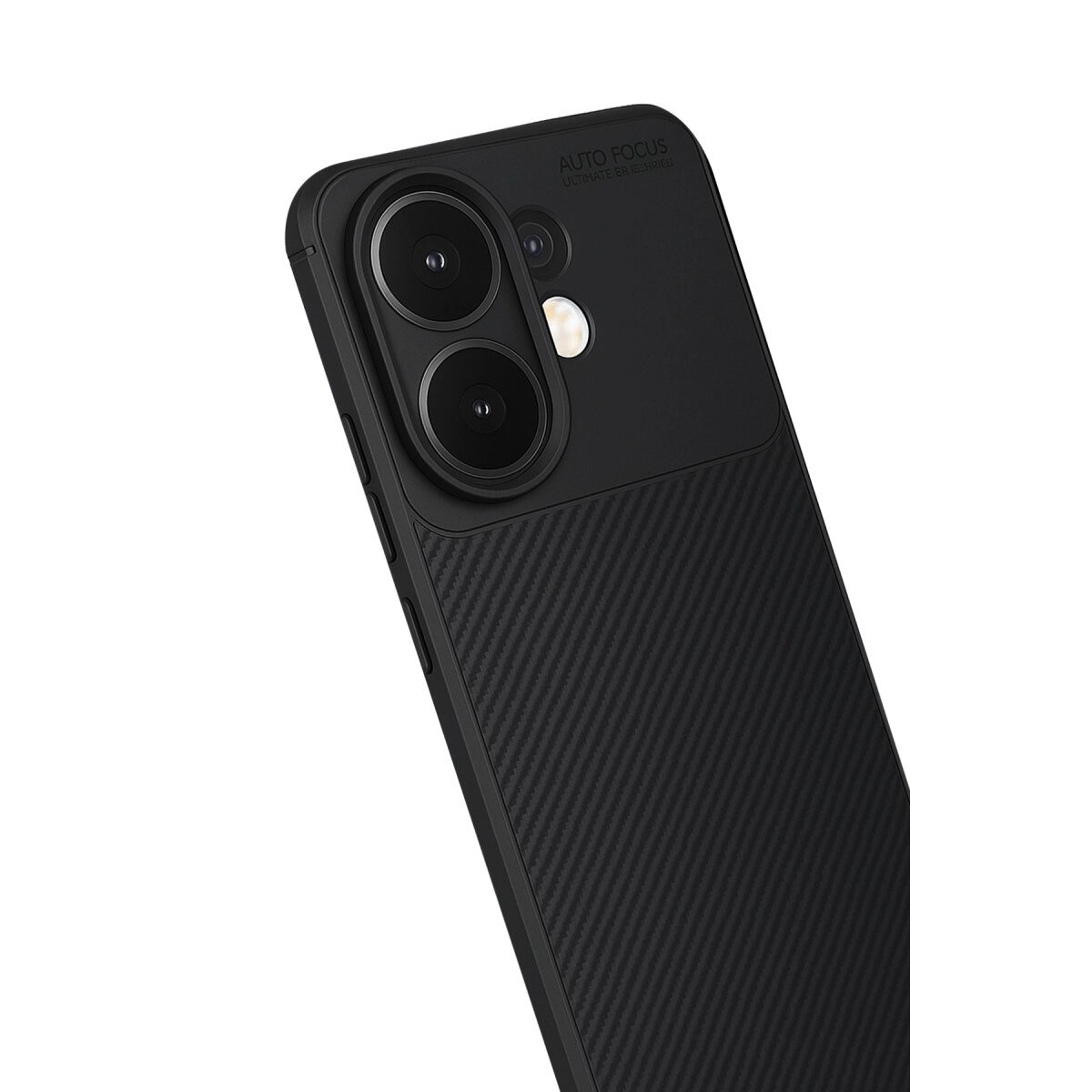 Vivo V60 5g Auto Focus Karbon Kapak - Siyah