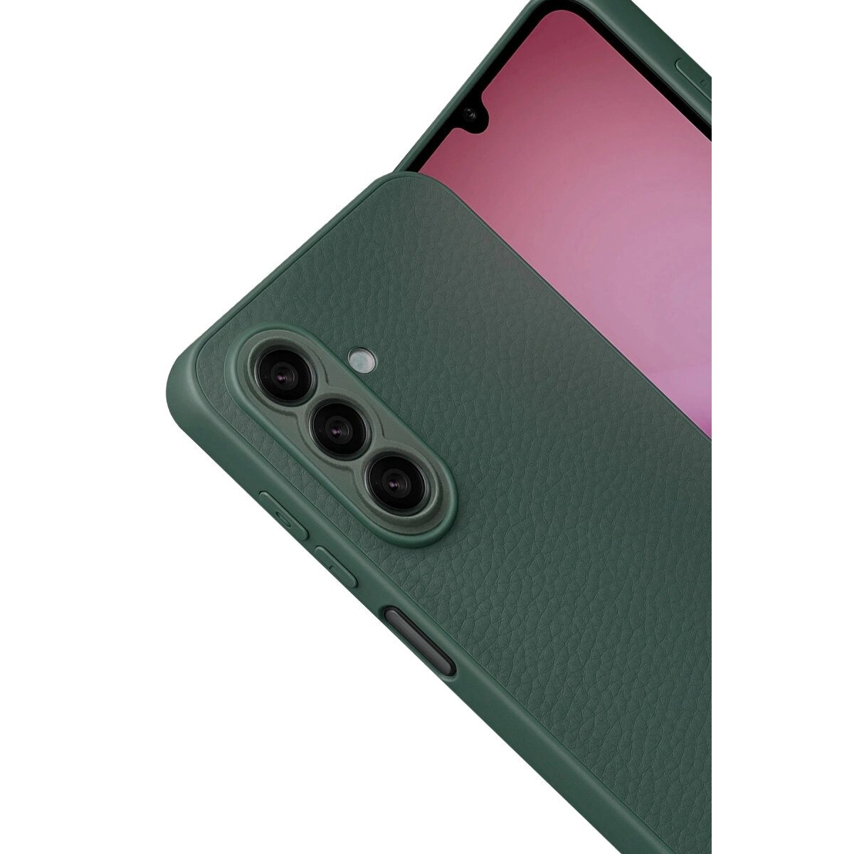 Samsung Galaxy A17 5g Thermax Silikon Kılıf - Koyu Yeşil Samsung Galaxy A17 5g Thermax Silikon Kılıf - Koyu Yeşil
