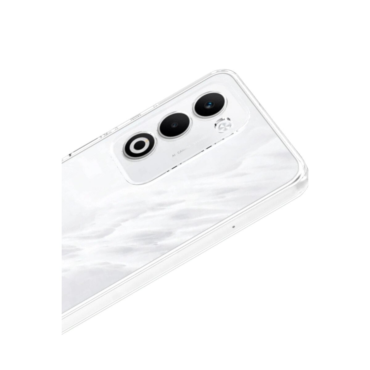 Oppo A5 4g Lüx Şeffaf Silikon - Şeffaf Oppo A5 4g Lüx Şeffaf Silikon - Şeffaf
