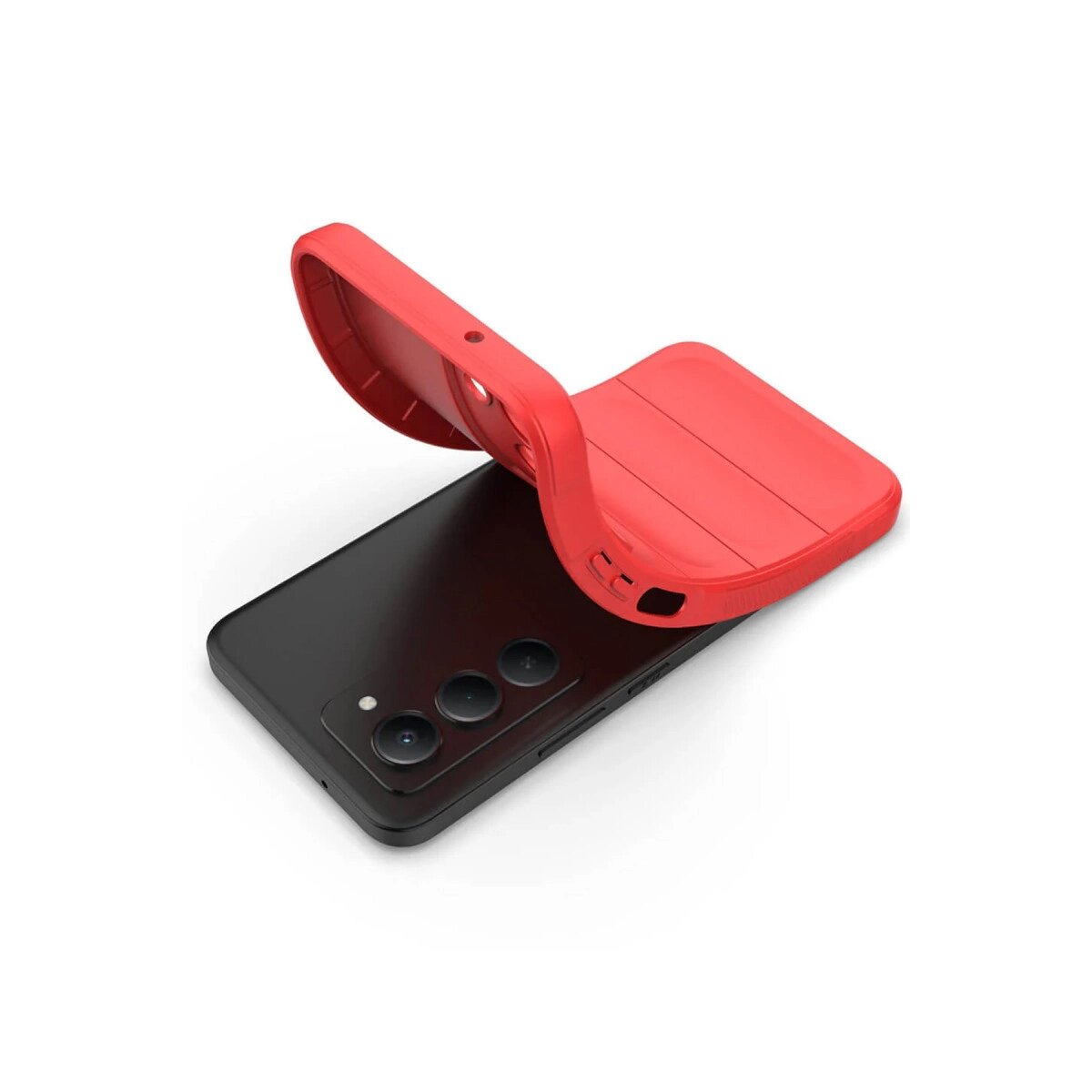 Xiaomi Redmi 15 4g Optimum Silikon - Kırmızı Xiaomi Redmi 15 4g Optimum Silikon - Kırmızı